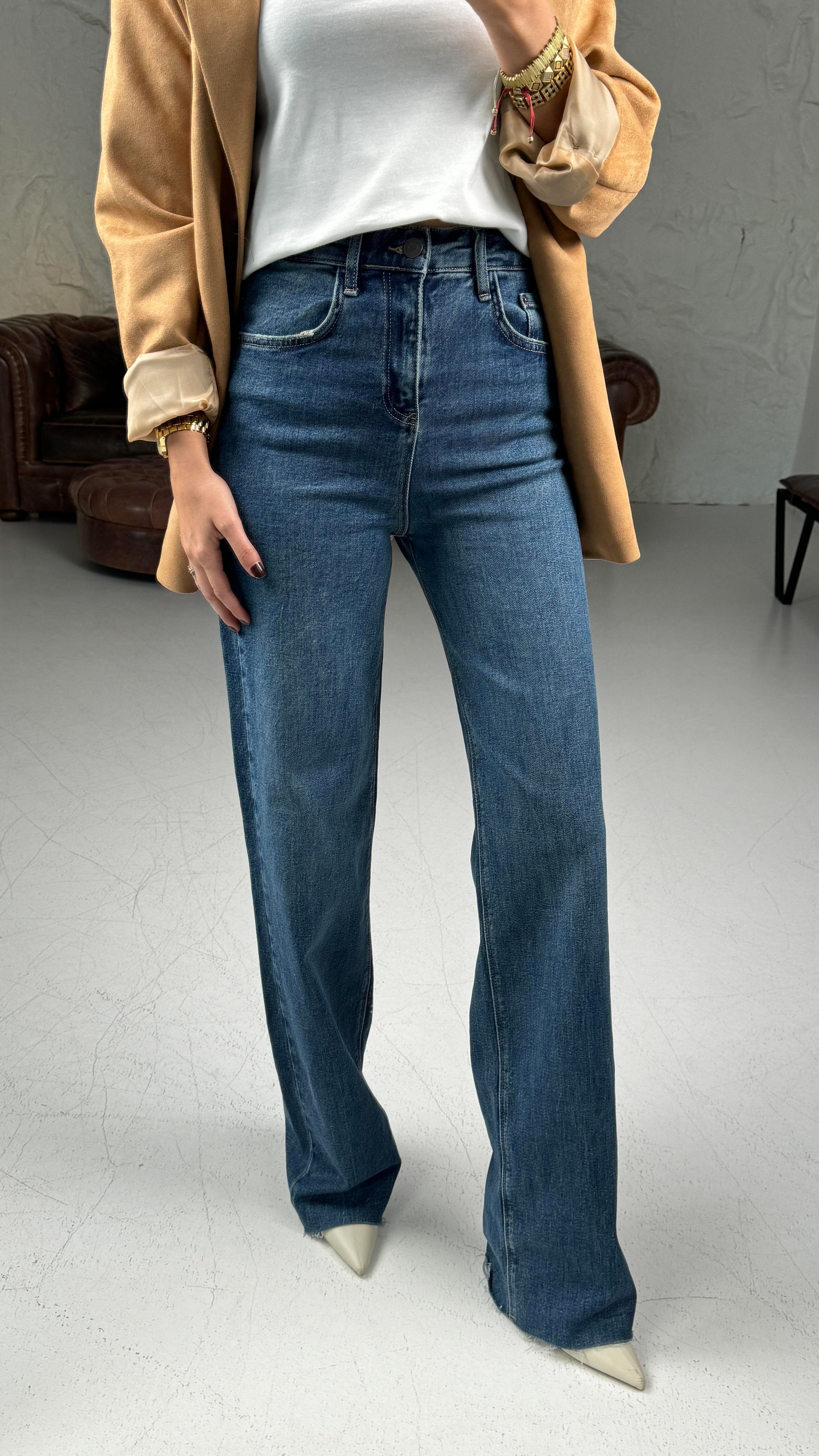 Wide Leg Full Lenght Jean(1943-2) JEAN