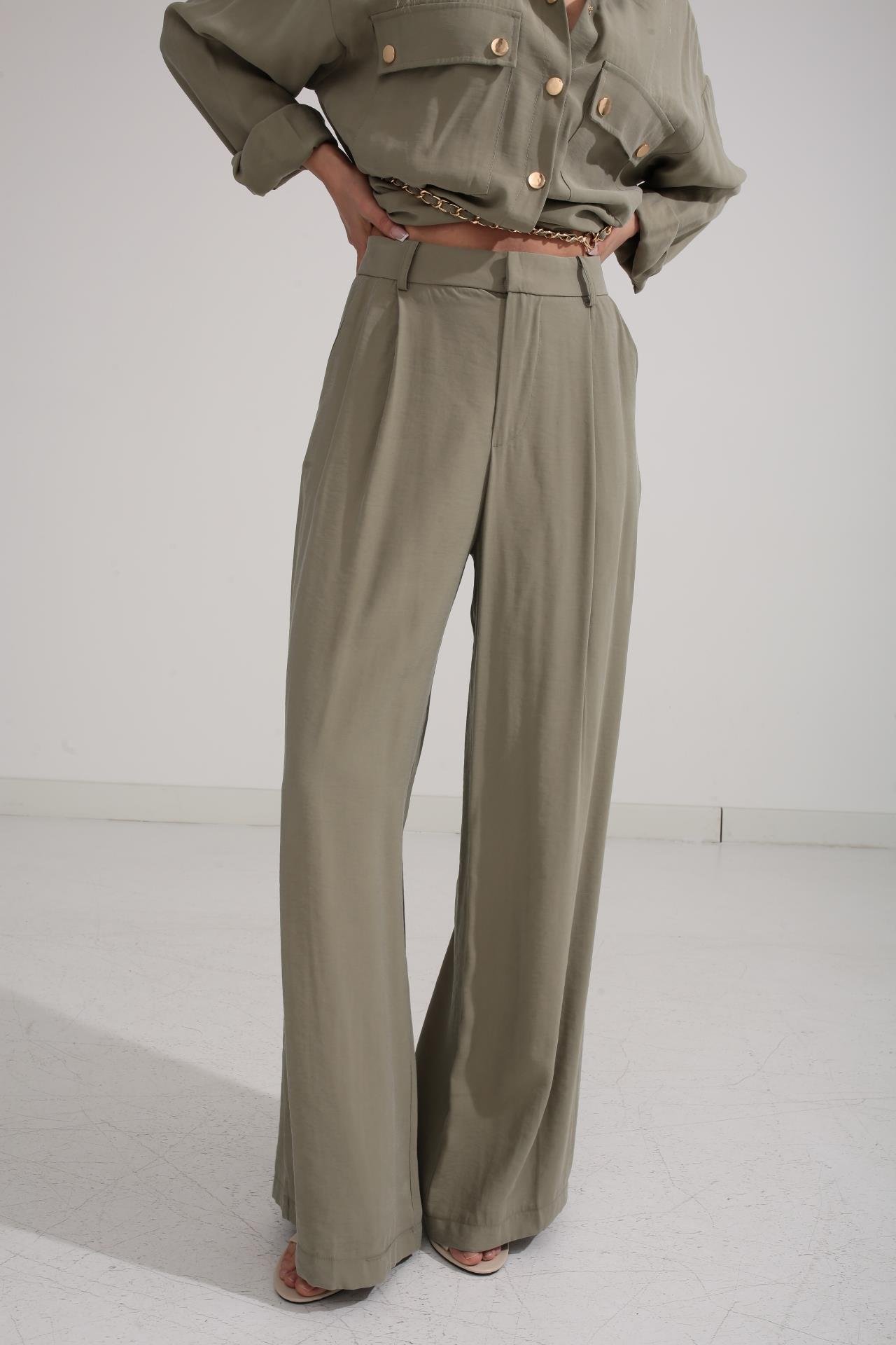 Zincir Kemerli Mint Tensel Takım TAKIM