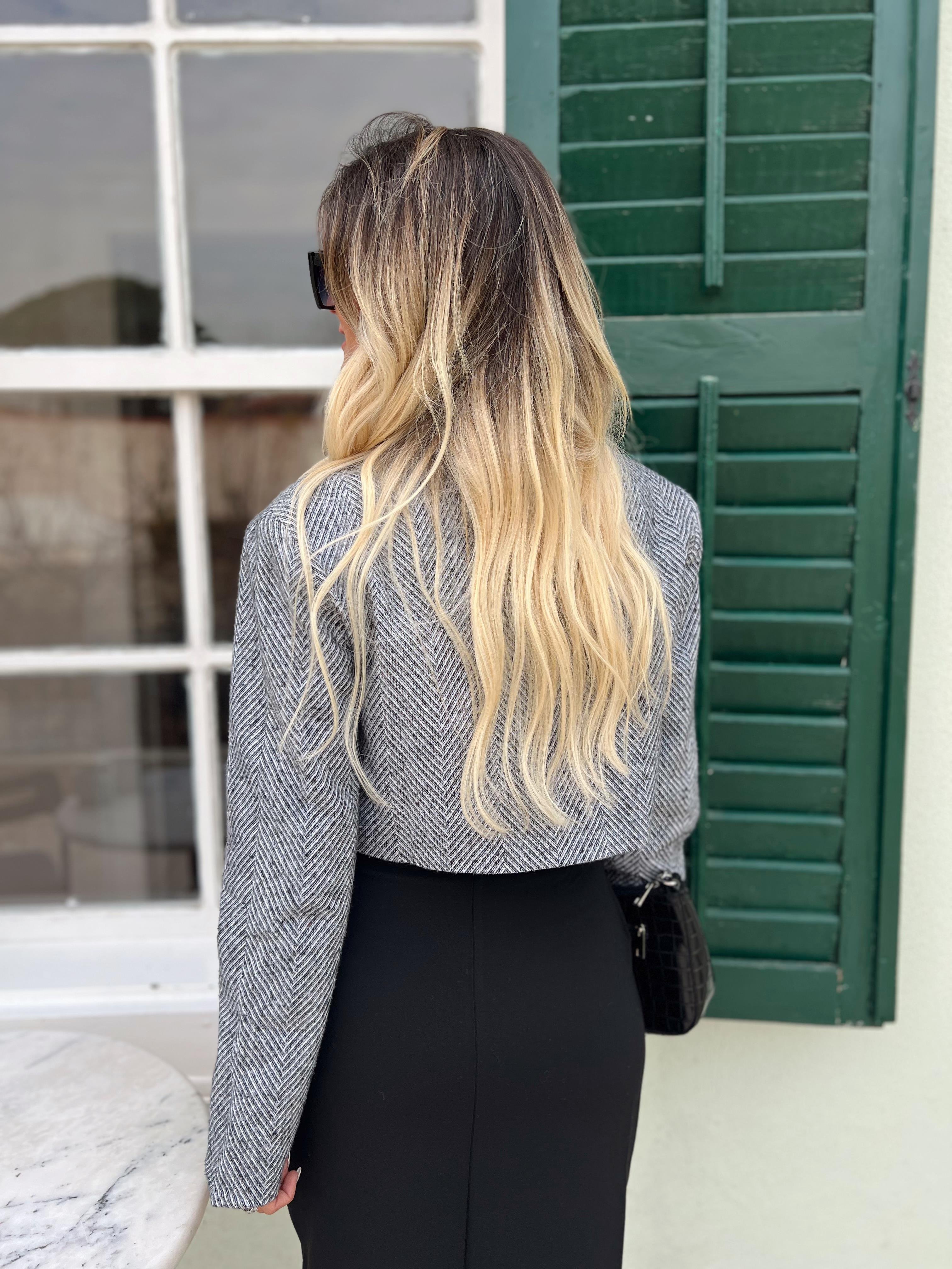 KAZAYAĞI KAŞE CROP CEKET · 3