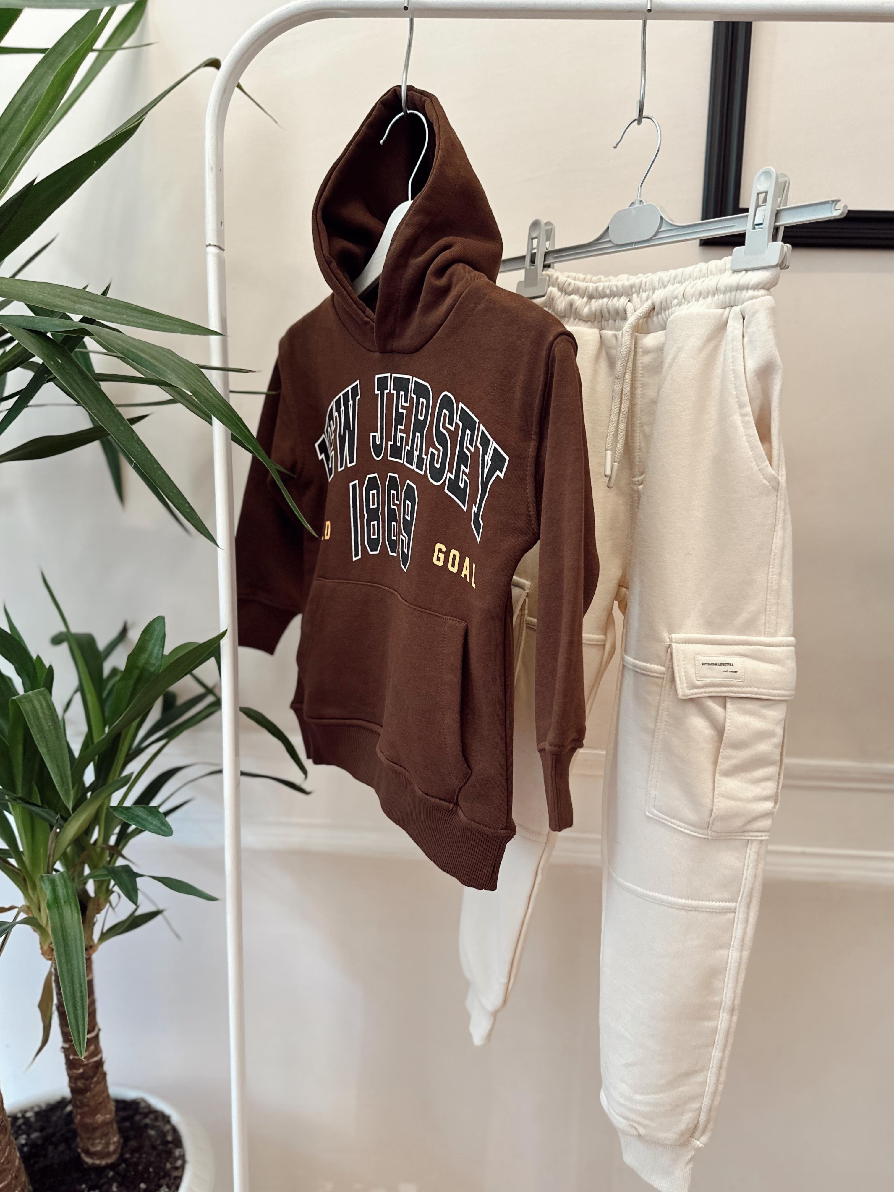 NEW JERSEY BASKILI SWEATSHİRT · 2