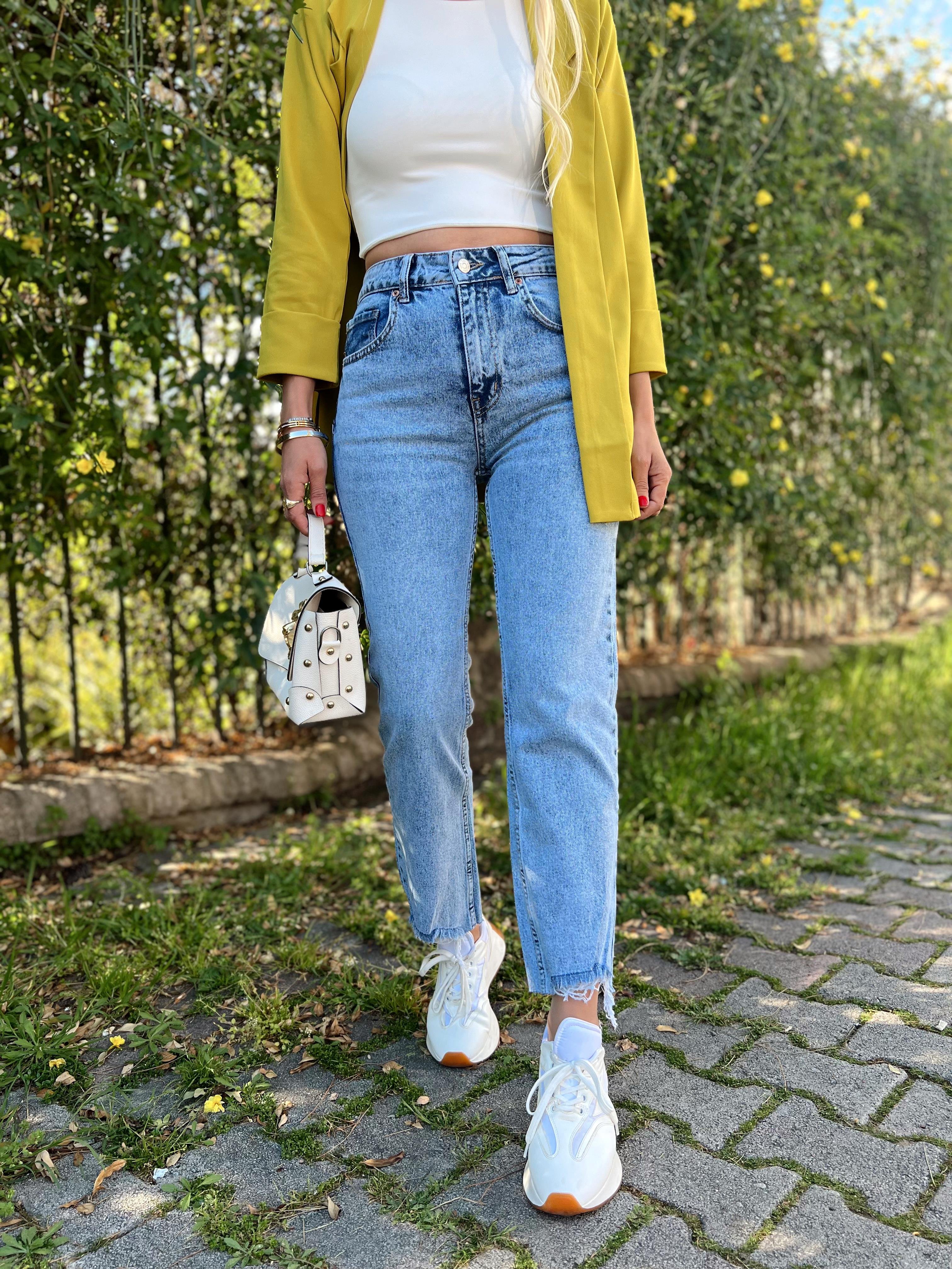PAÇA DETAY KAR YIKAMA MOM JEAN · 5