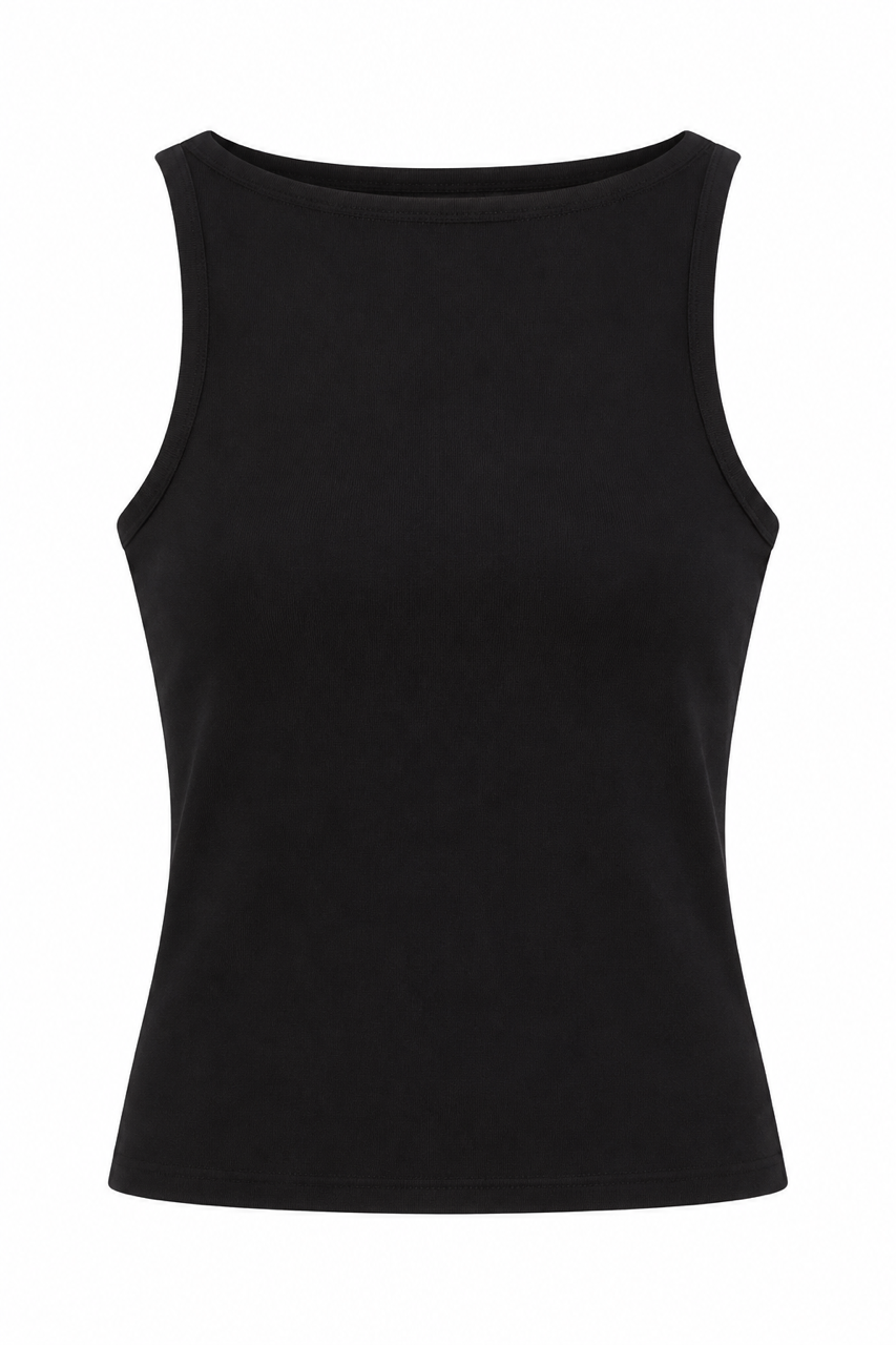 Nişantaşı Butik YAKA DETAY COTTON PAMUK BLUZ SİYAH
