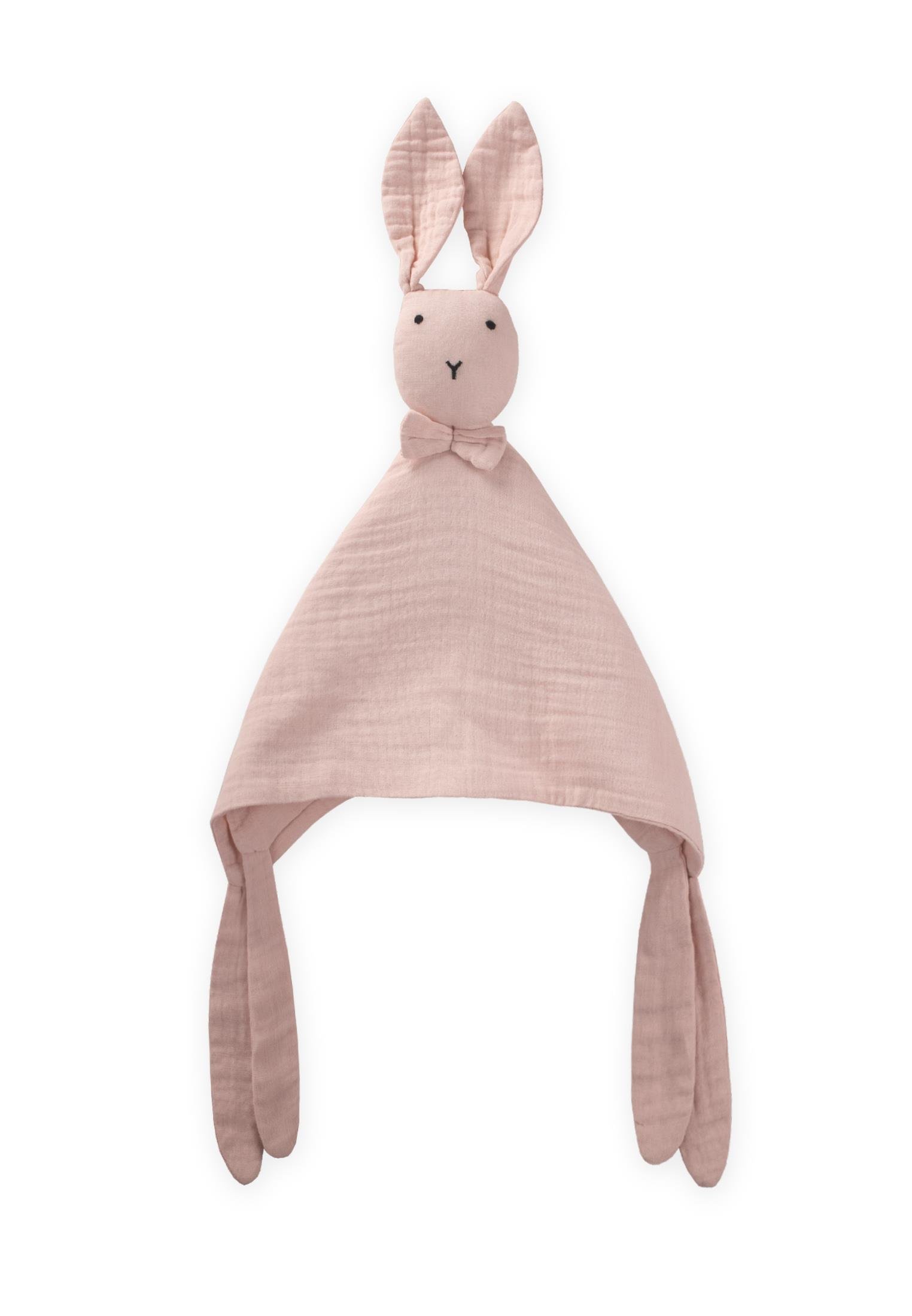 CigitTavşan Müslin Uyku Arkadaşı (Yıkanmıştır) 40X40 cm Pudra