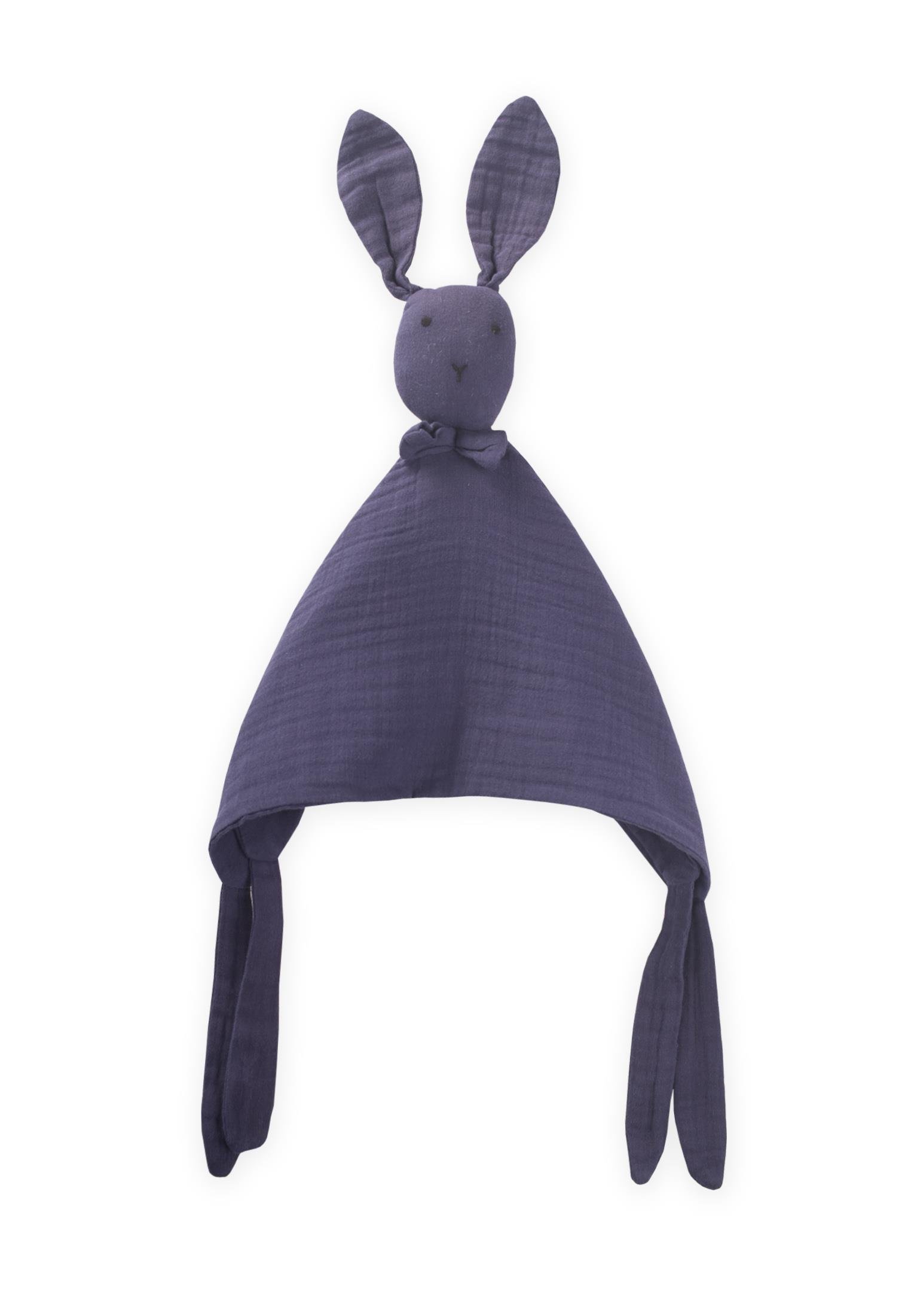 CigitTavşan Müslin Uyku Arkadaşı (Yıkanmıştır) 40X40 cm LACİVERT