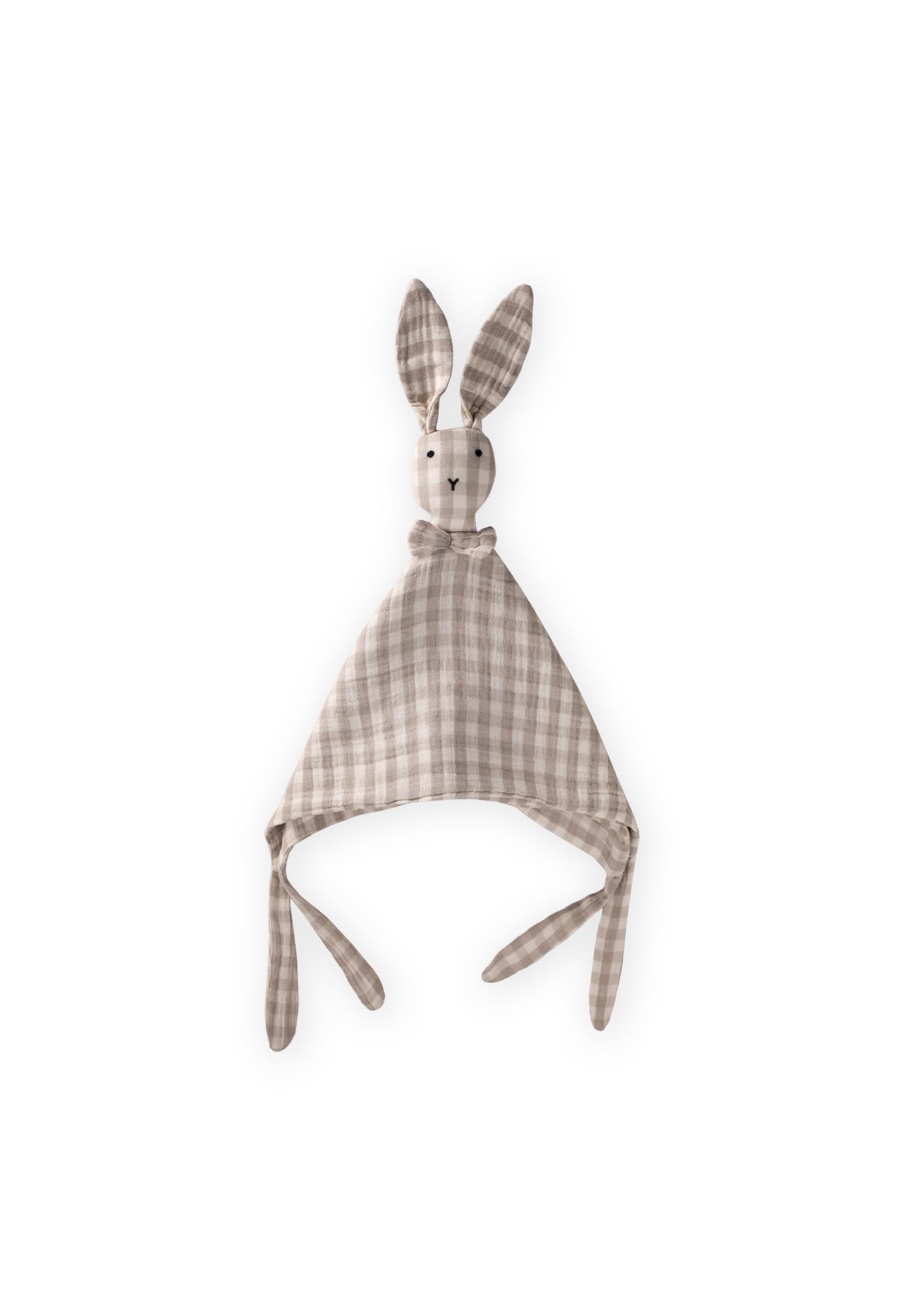 CigitTavşan Müslin Uyku Arkadaşı (Yıkanmıştır) 40X40 cm VİZON EKOSE