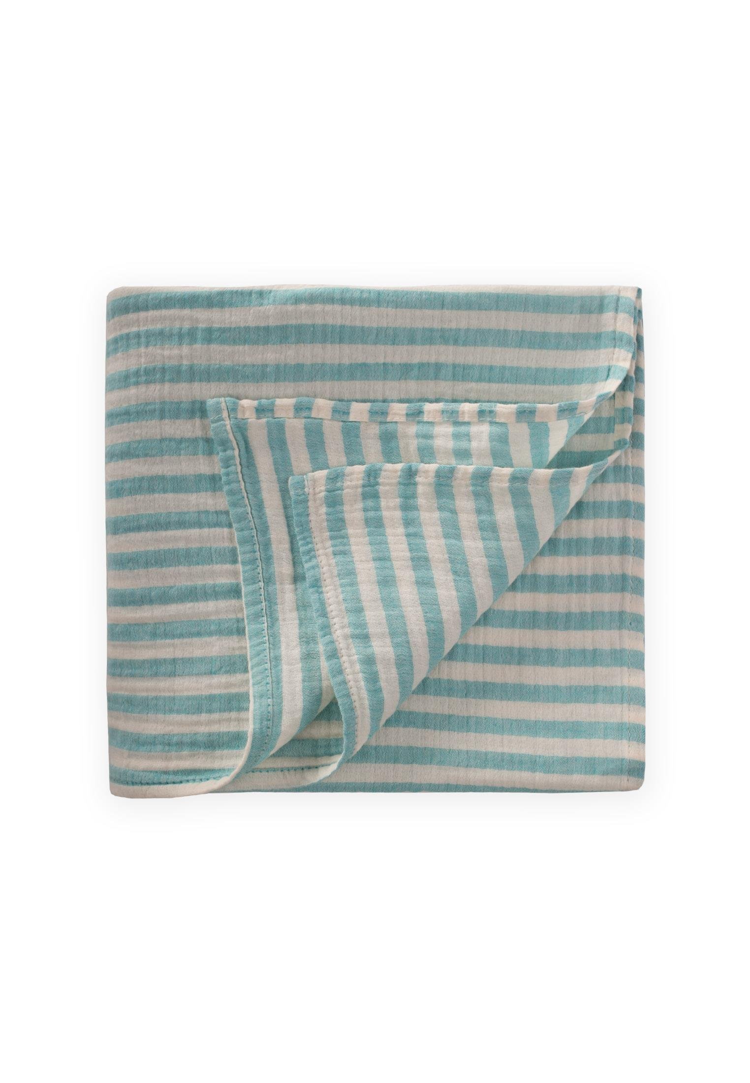 CigitNaturel Battaniye 90X100Cm OCEAN KLN ÇİZGİ