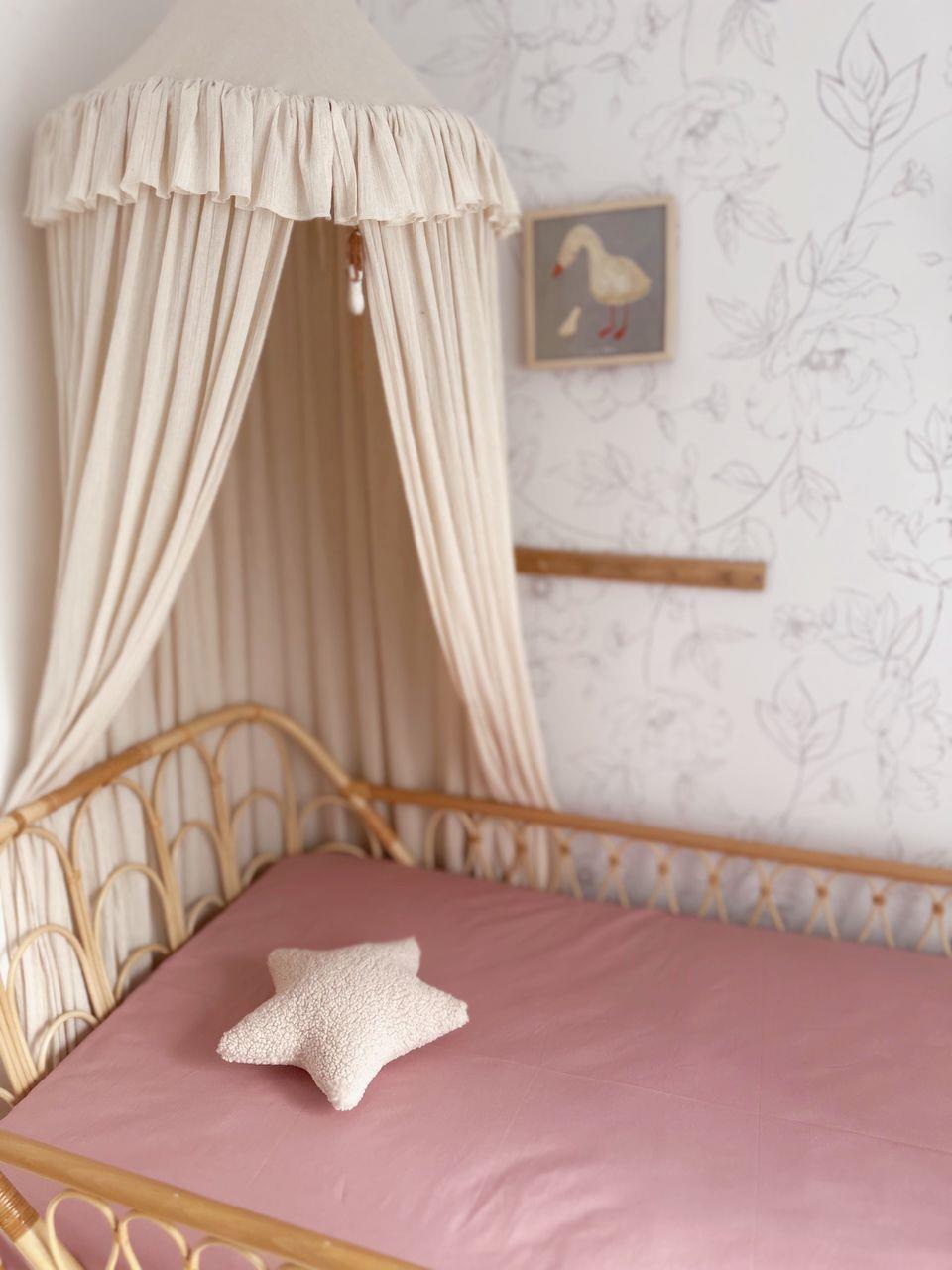 CigitBebe Boy Çarşaf 120X150 Cm GÜL KURUSU