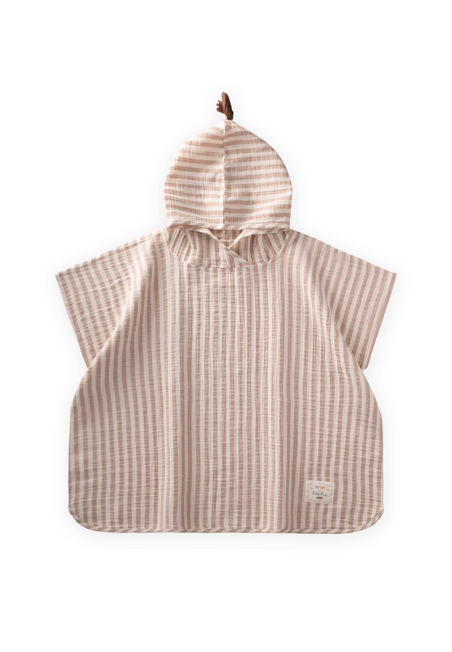 CigitMüslin Panço Standart KAHVE ÇİZGİLİ