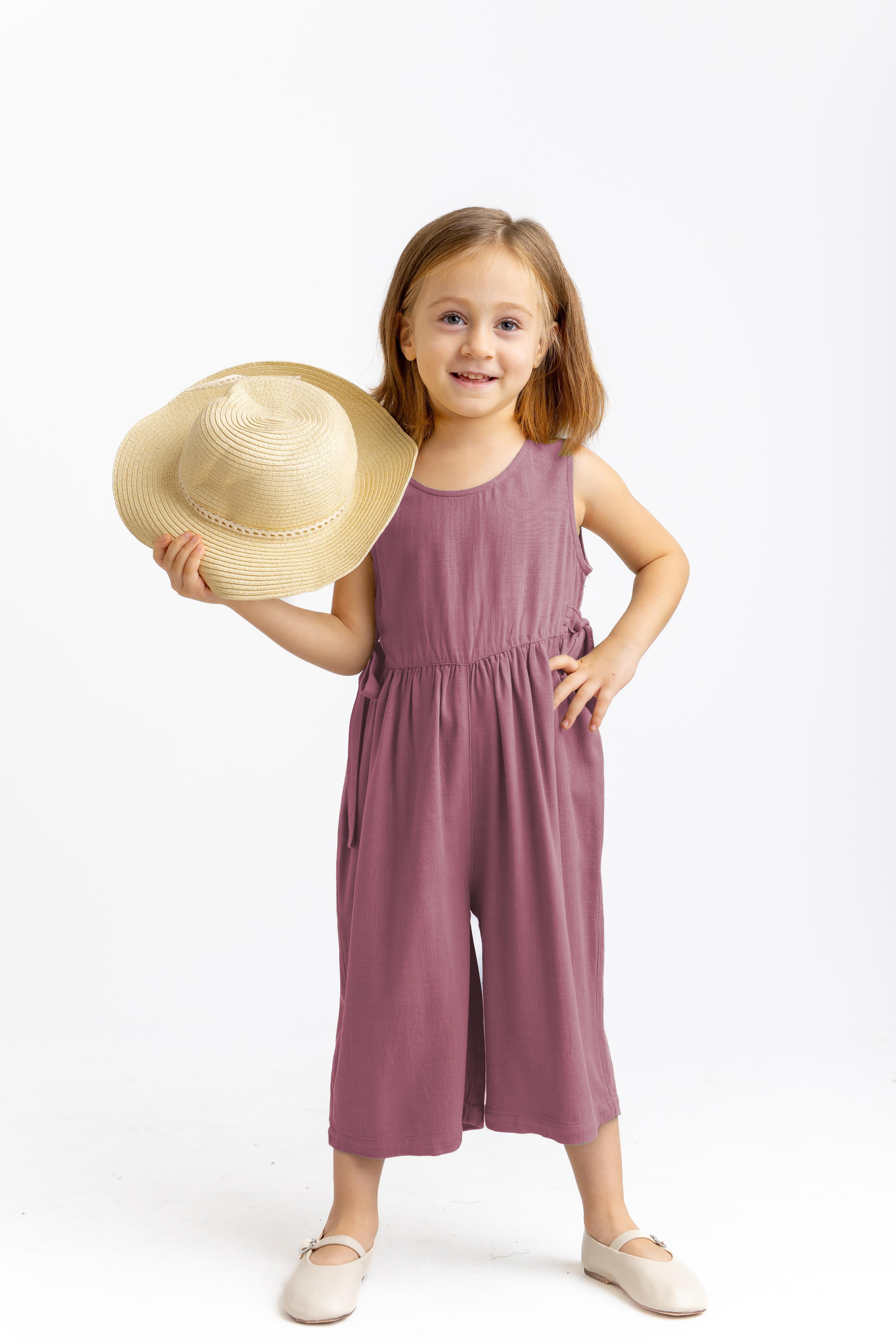 CigitKolsuz Bağcıklı Tulum 2-7 Yaş MÜRDÜM