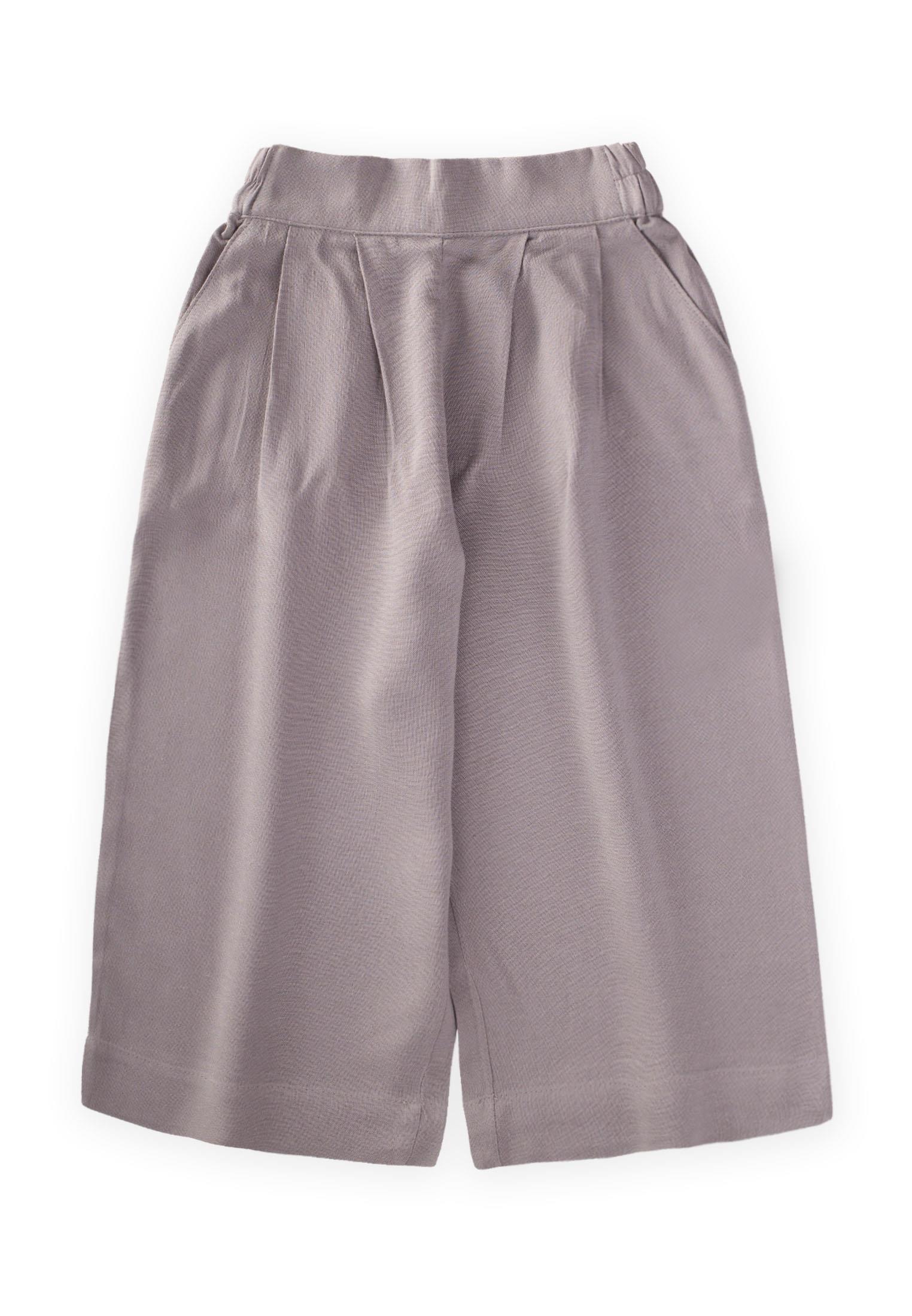 CigitPileli Bol Pantolon 2-7 Yaş A GRİ