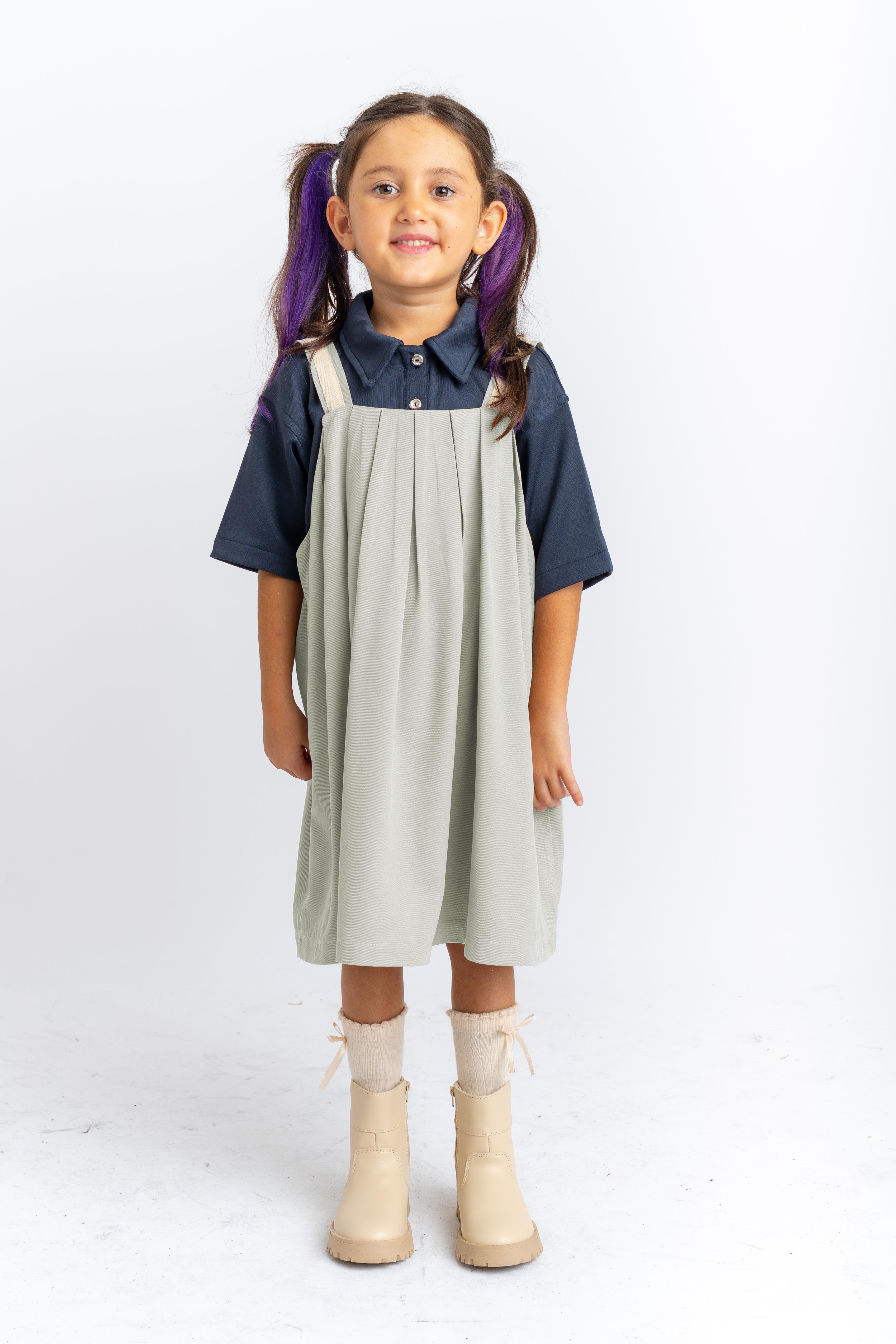 CigitPileli Tencel Jile 2-7 Yaş MİNT YEŞİLİ