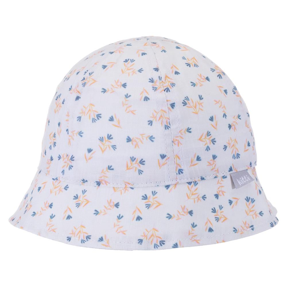 CigitÇiçek Desenli Kız Fötr Şapka 1-3 Yaş KREM