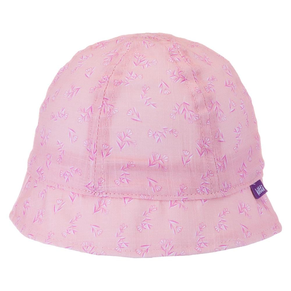 CigitÇiçek Desenli Kız Fötr Şapka 1-3 Yaş A.Pembe
