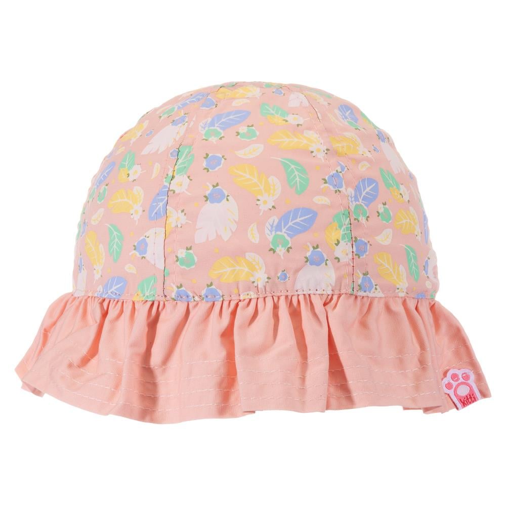 CigitYaprak Baskılı Kız Fötr Şpka 1-3 Yaş SOMON