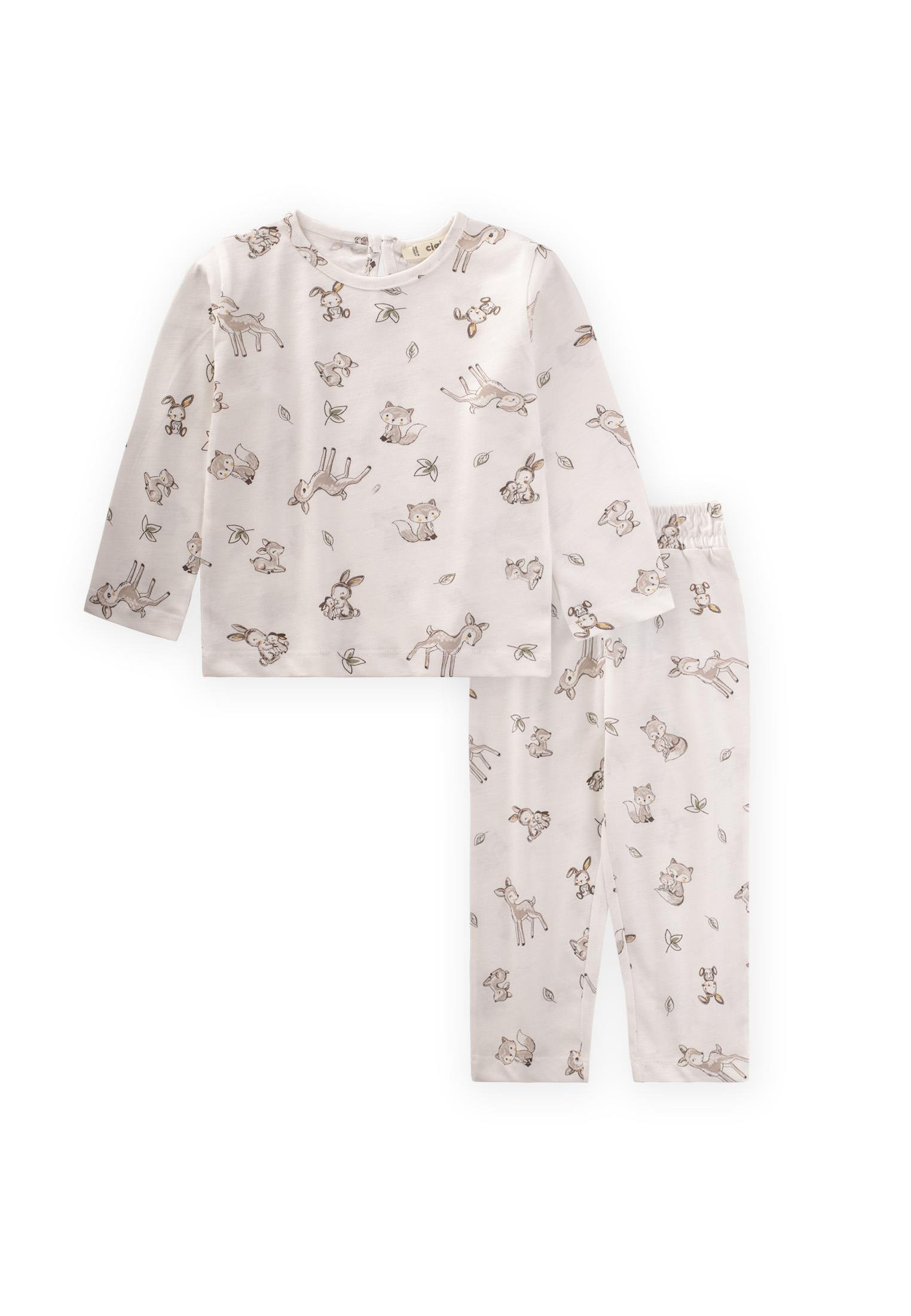 CigitPijama Takım 1-5 Yaş EKRU