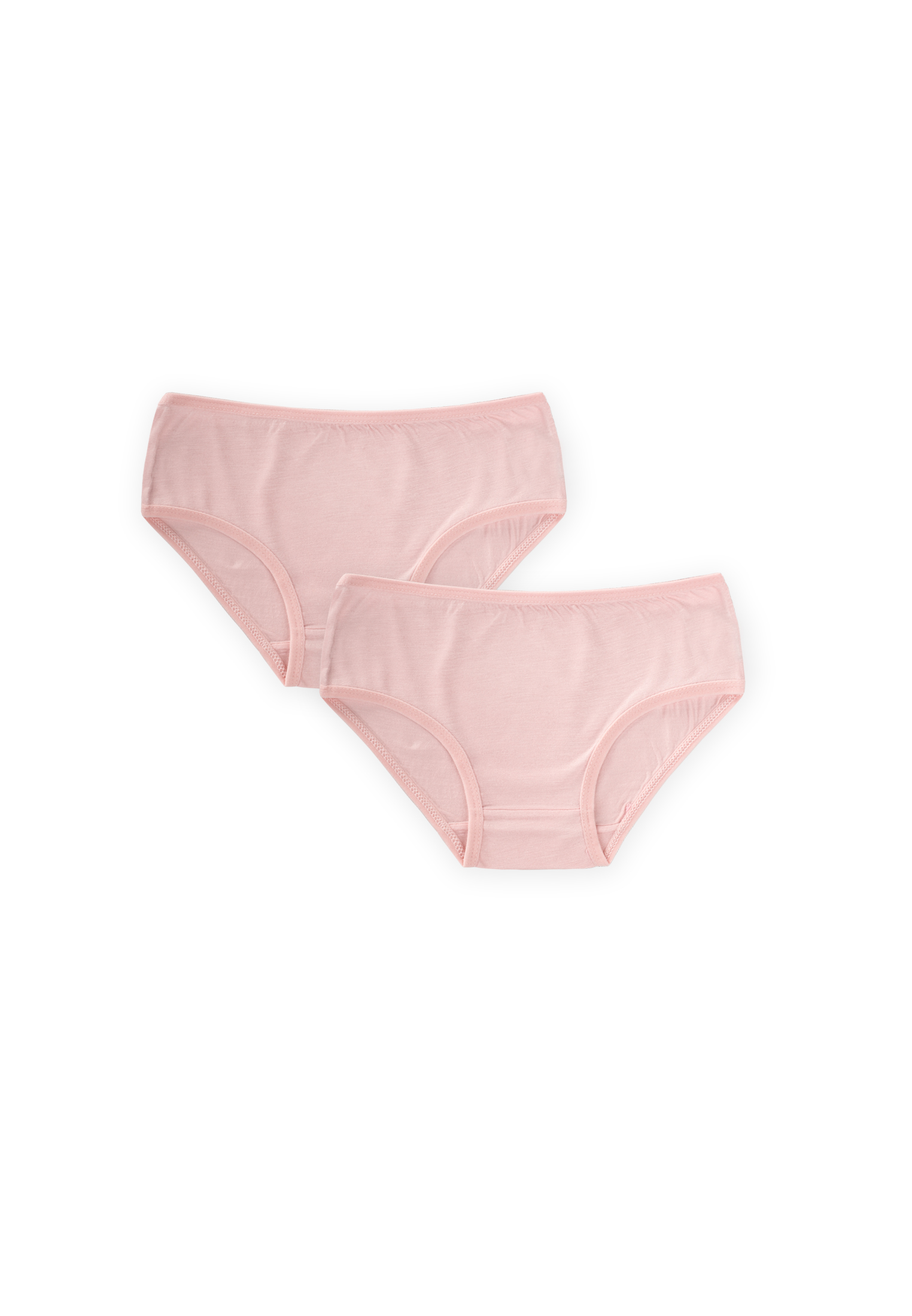 Cigitİkili Biyeli Slip Külot  2-9 Yaş PUDRA PEMBE