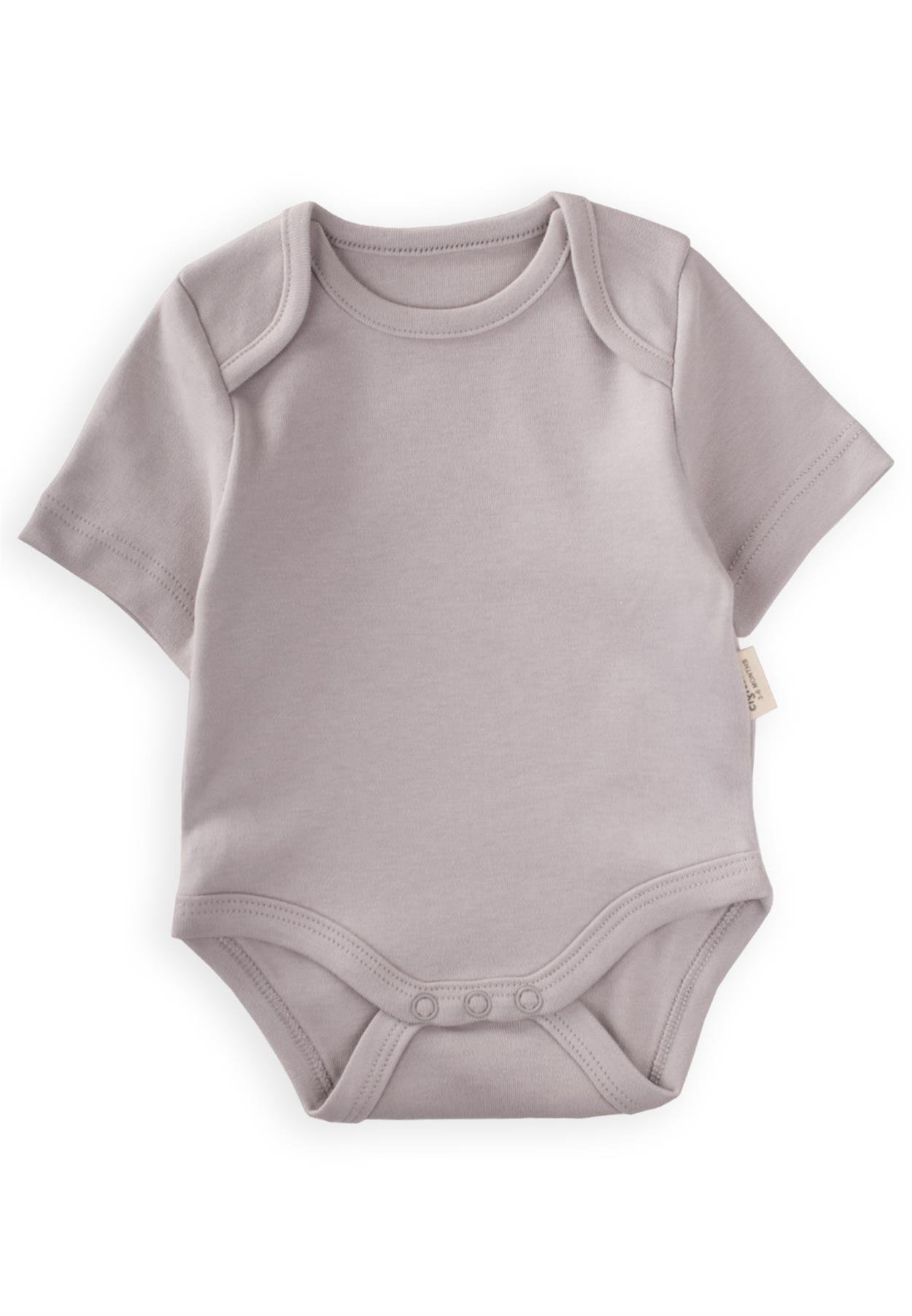 CigitOmuzu Kırmalı Zıbın 0-3 Yaş GRİ