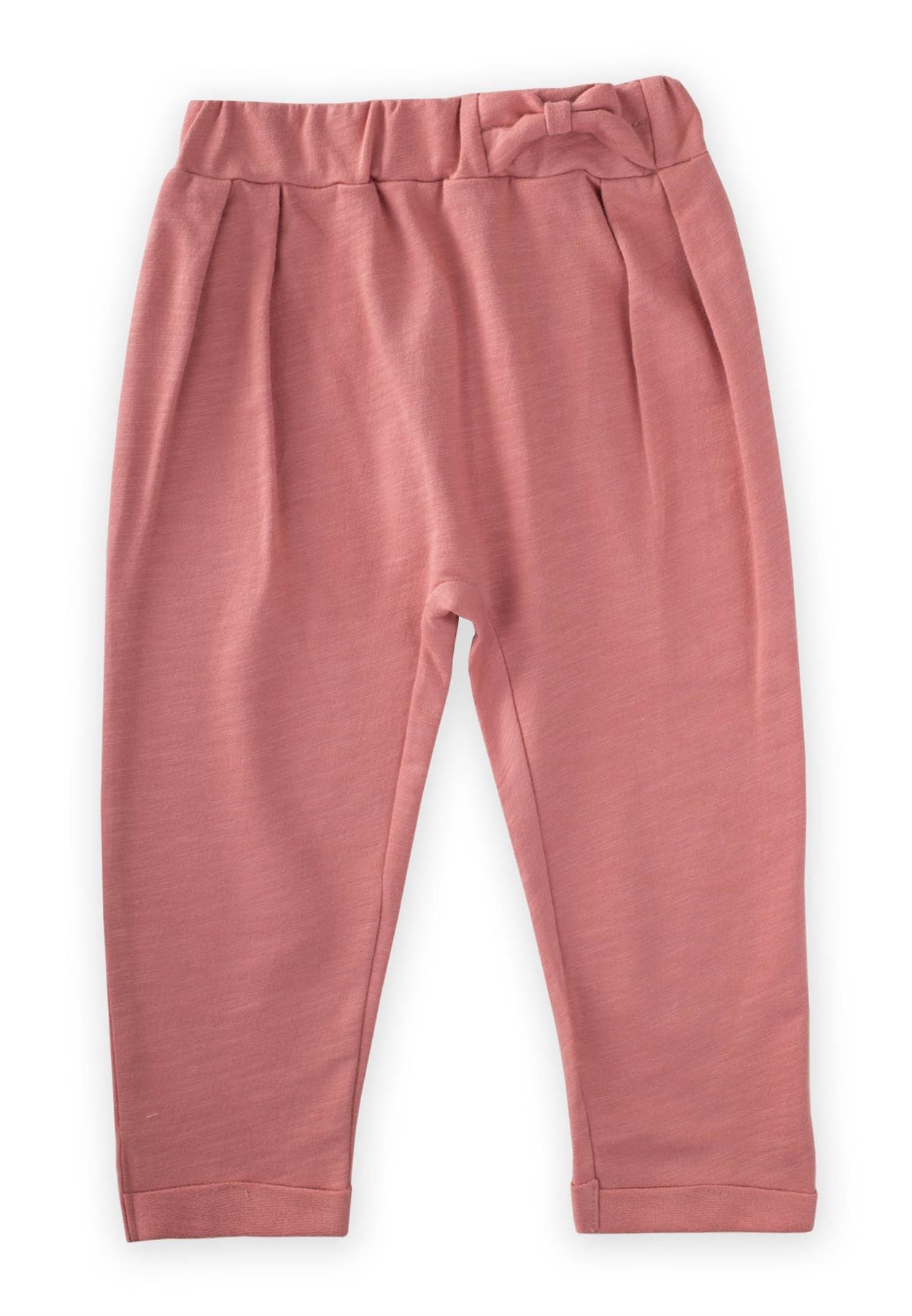 CigitFiyonk Detaylı Örme Pantolon 1-5 Yaş K PEMBE