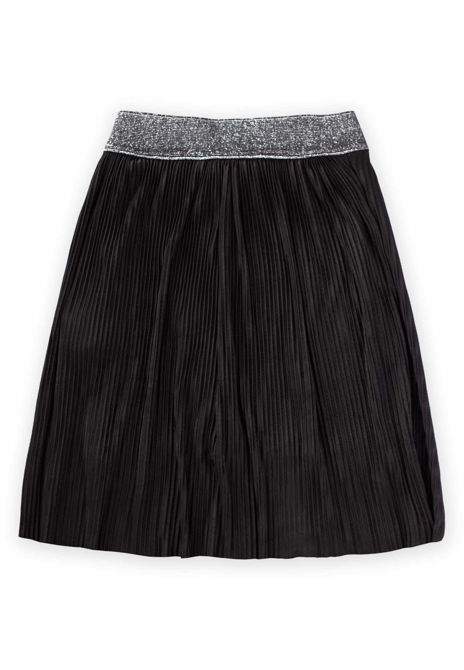 CigitPiliseli Sim Lastik Detaylı Etek 2-7 Yaş SİYAH