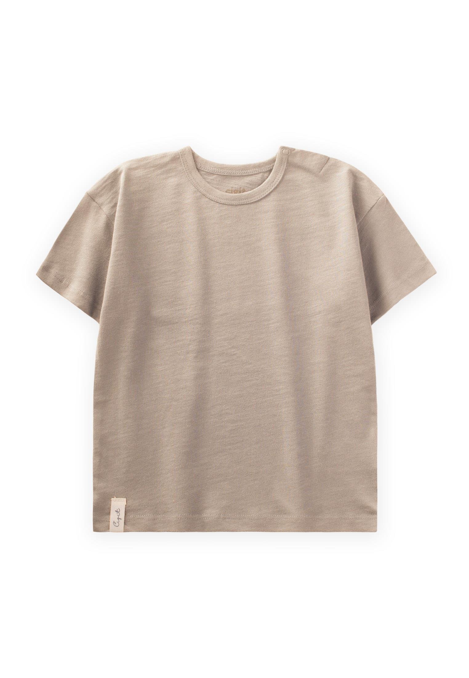 CigitBasic Bebe T-Shırt 0-3 Yaş BEJ