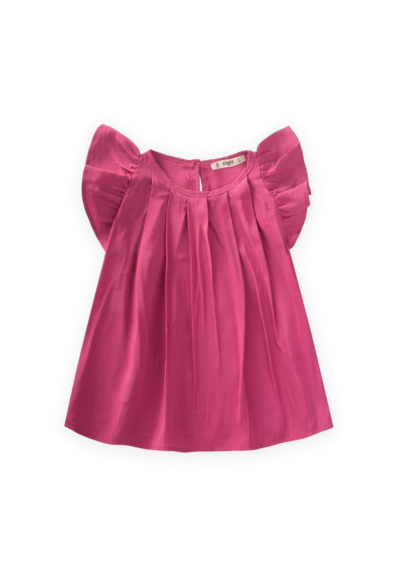 CigitPilikaşe Bluz 2-8 Yaş FUŞYA