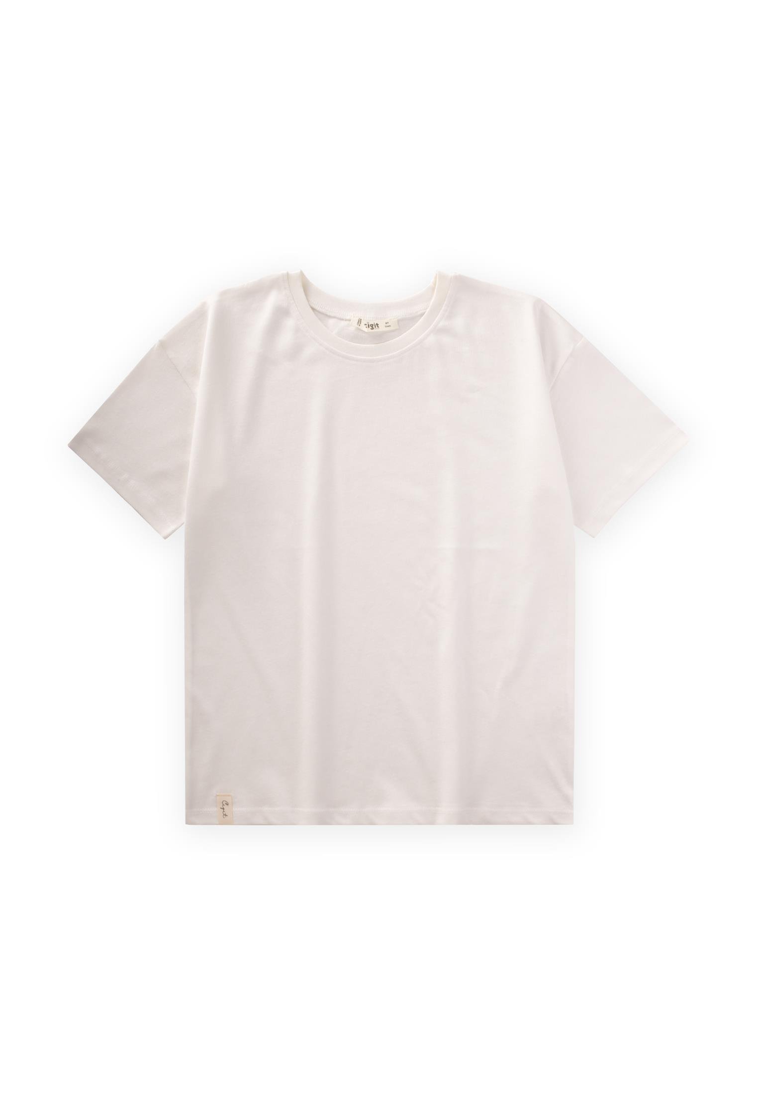 CigitT-Shırt 8-14 Yaş KIRIK BEYAZ