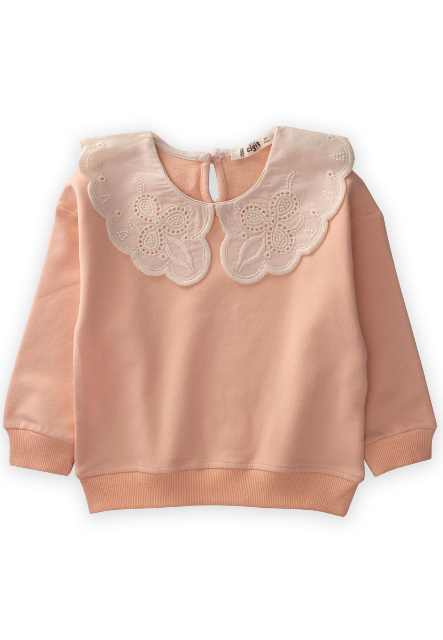 CigitBrode Yakalı Sweatshırt 2-7 Yaş SOMON