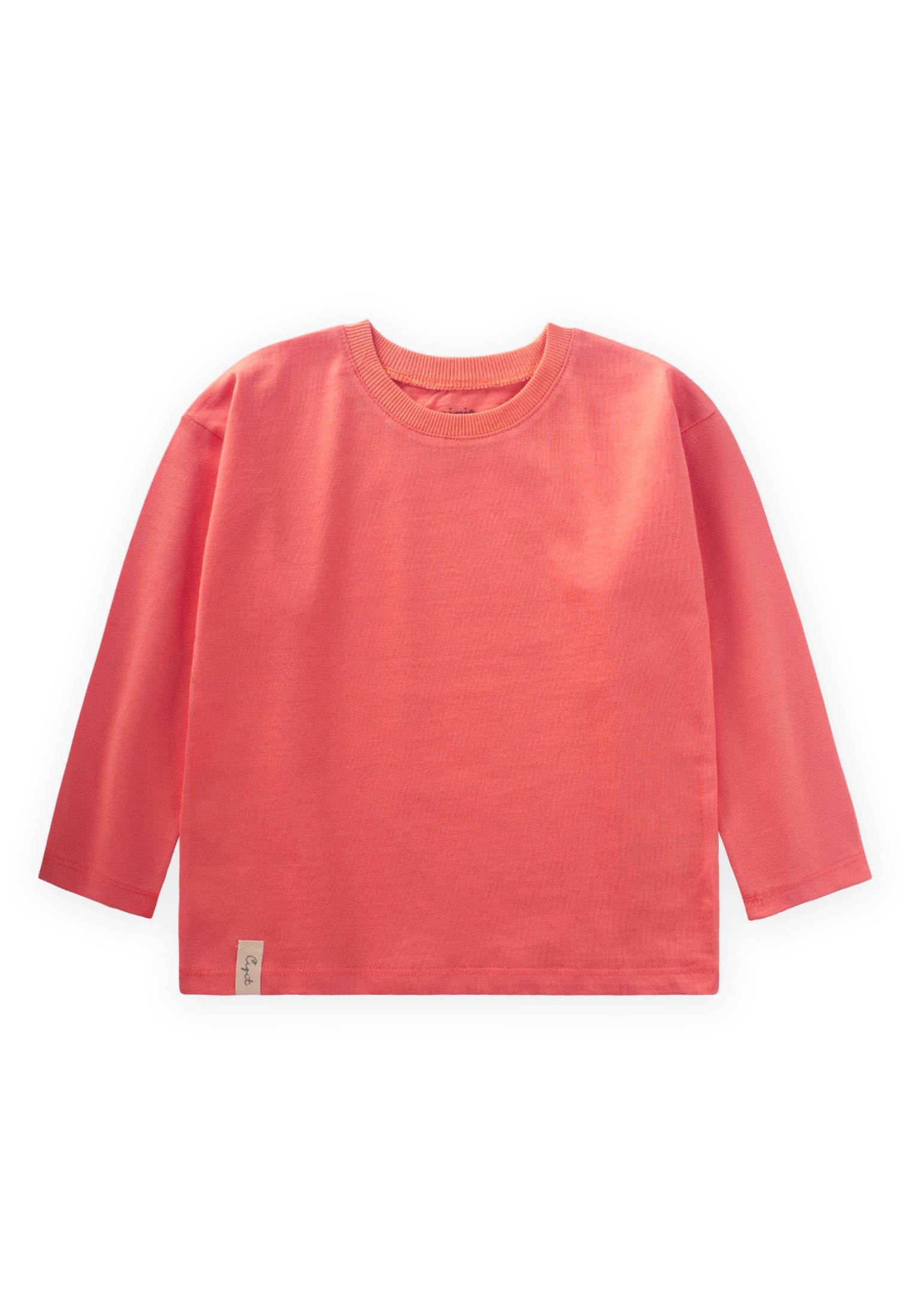 CigitMevsimlik Basic T-Shırt 2-10 Yaş MERCAN