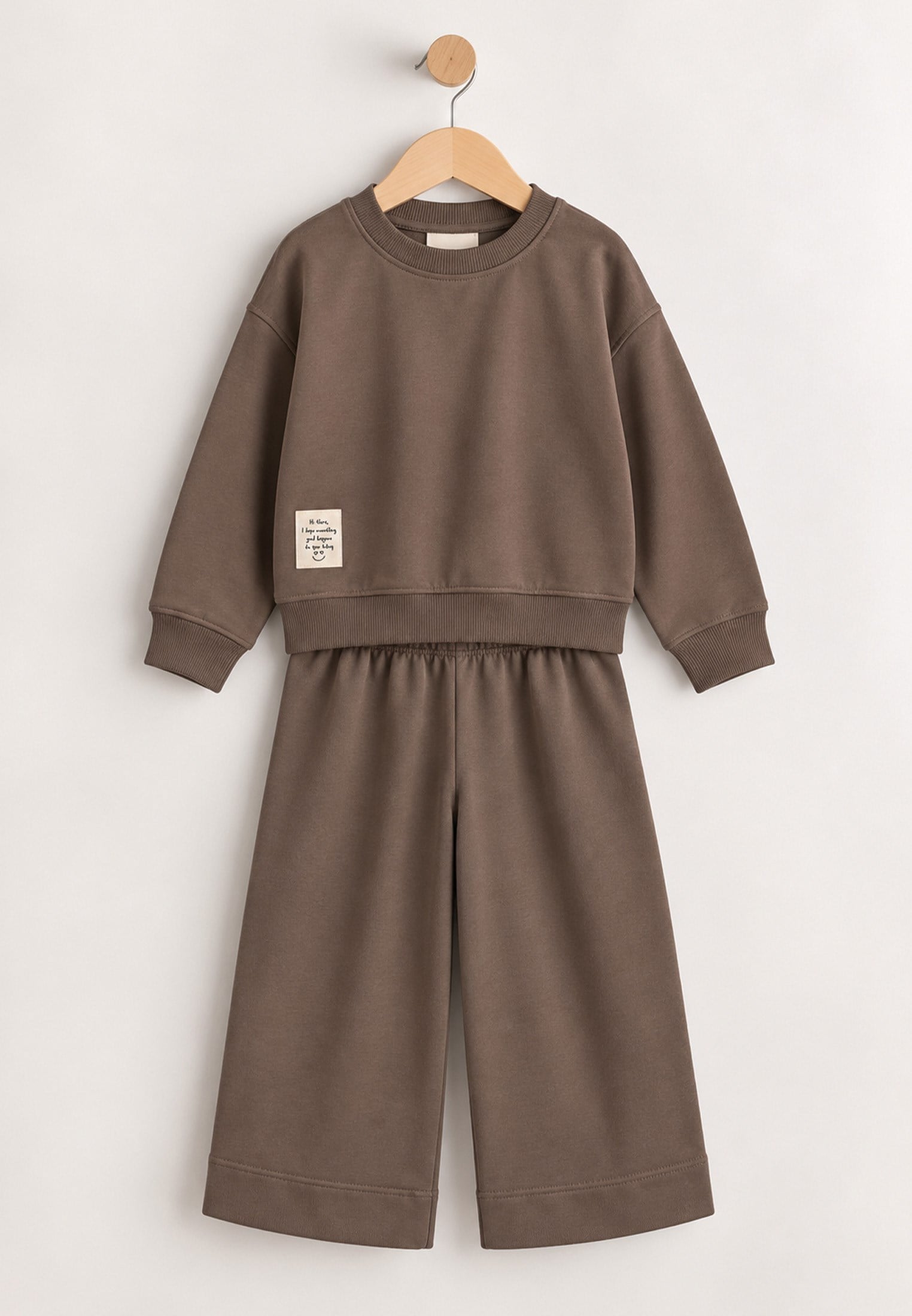 CigitSweatshirt Takım 8-12 Yaş VİZON