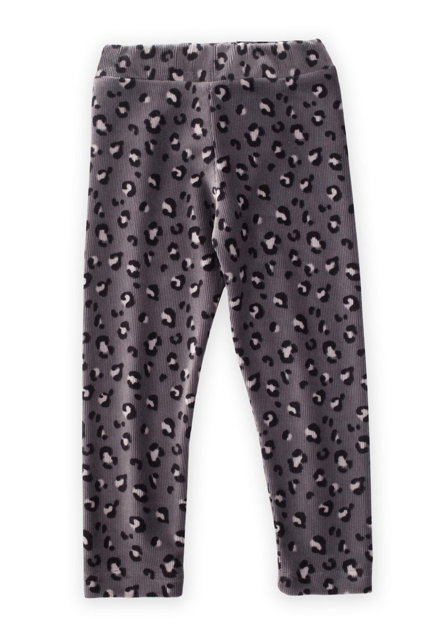 CigitKadife Tayt 3-8 Yaş GRİ DESENLİ