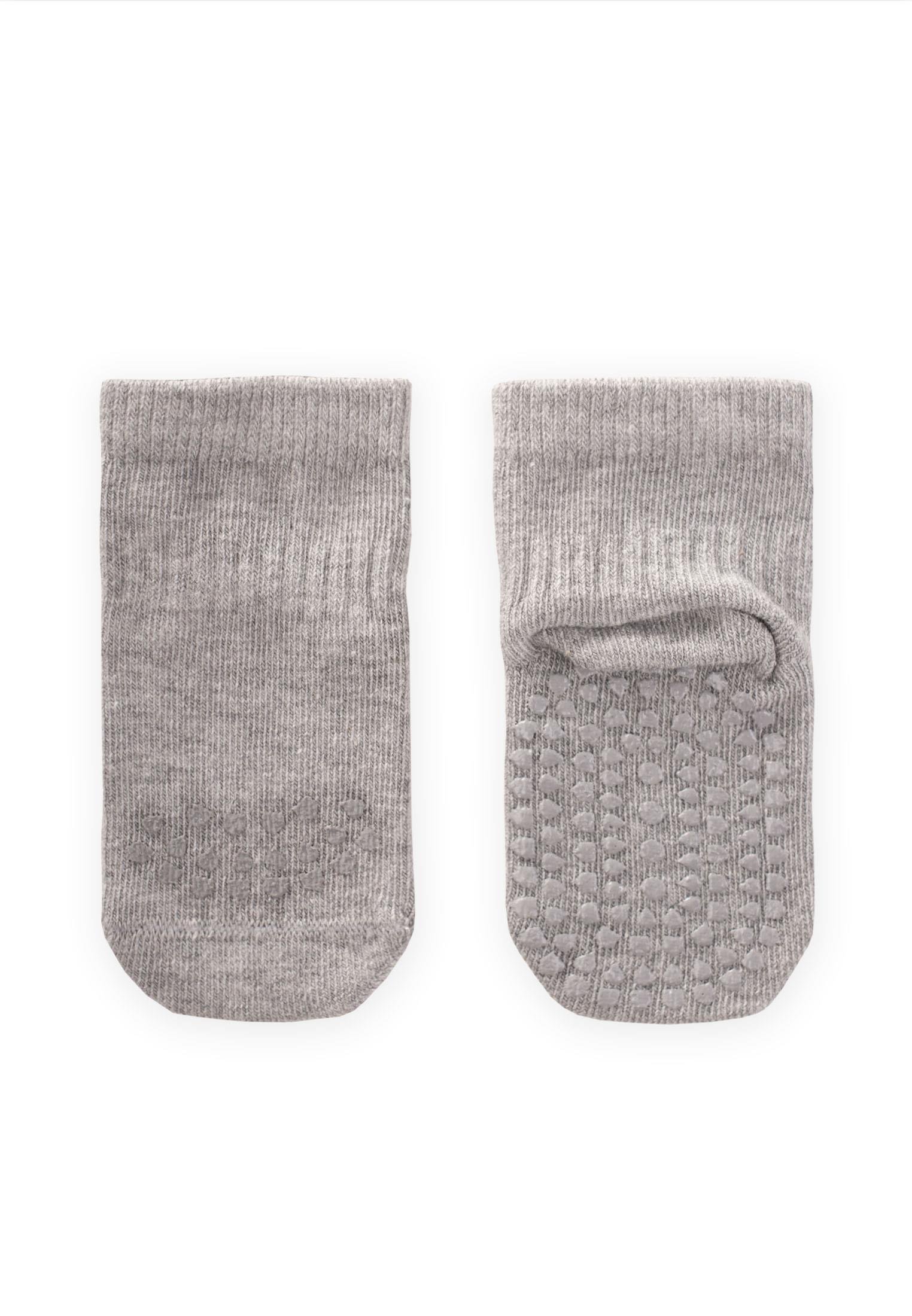 CigitEmekleme Ve Kaymaz Çorap GRİ MELANJ