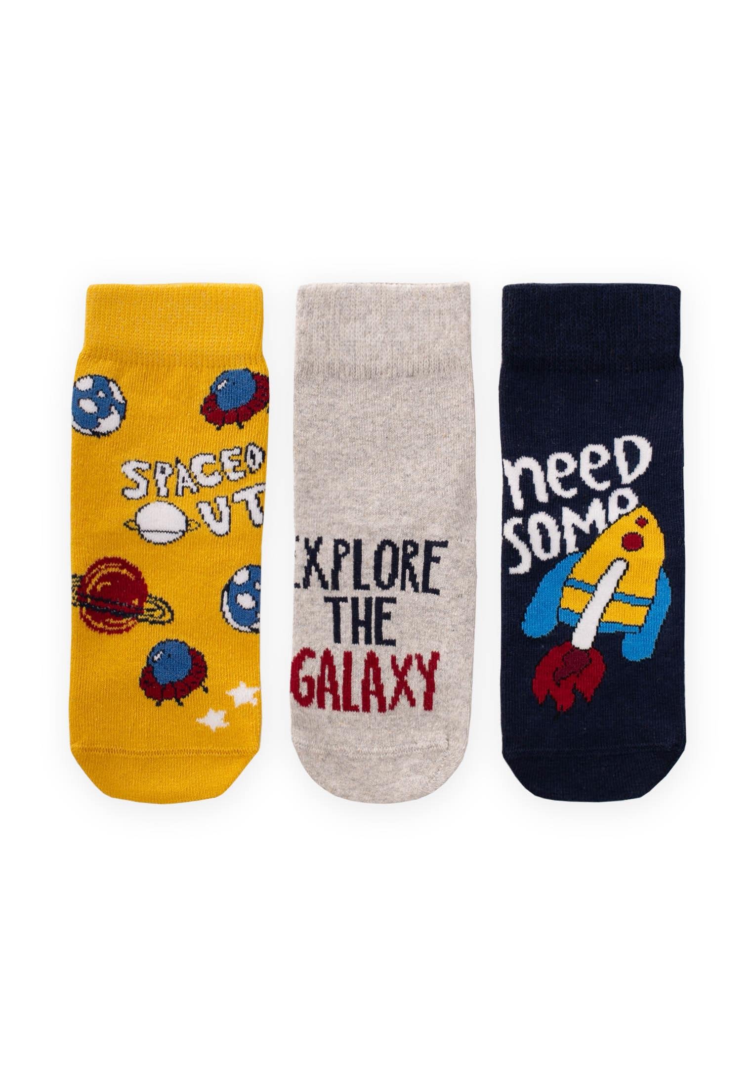 CigitÜç lü Space Soket Çorap 3-10 Yaş Karışık Renkli 1
