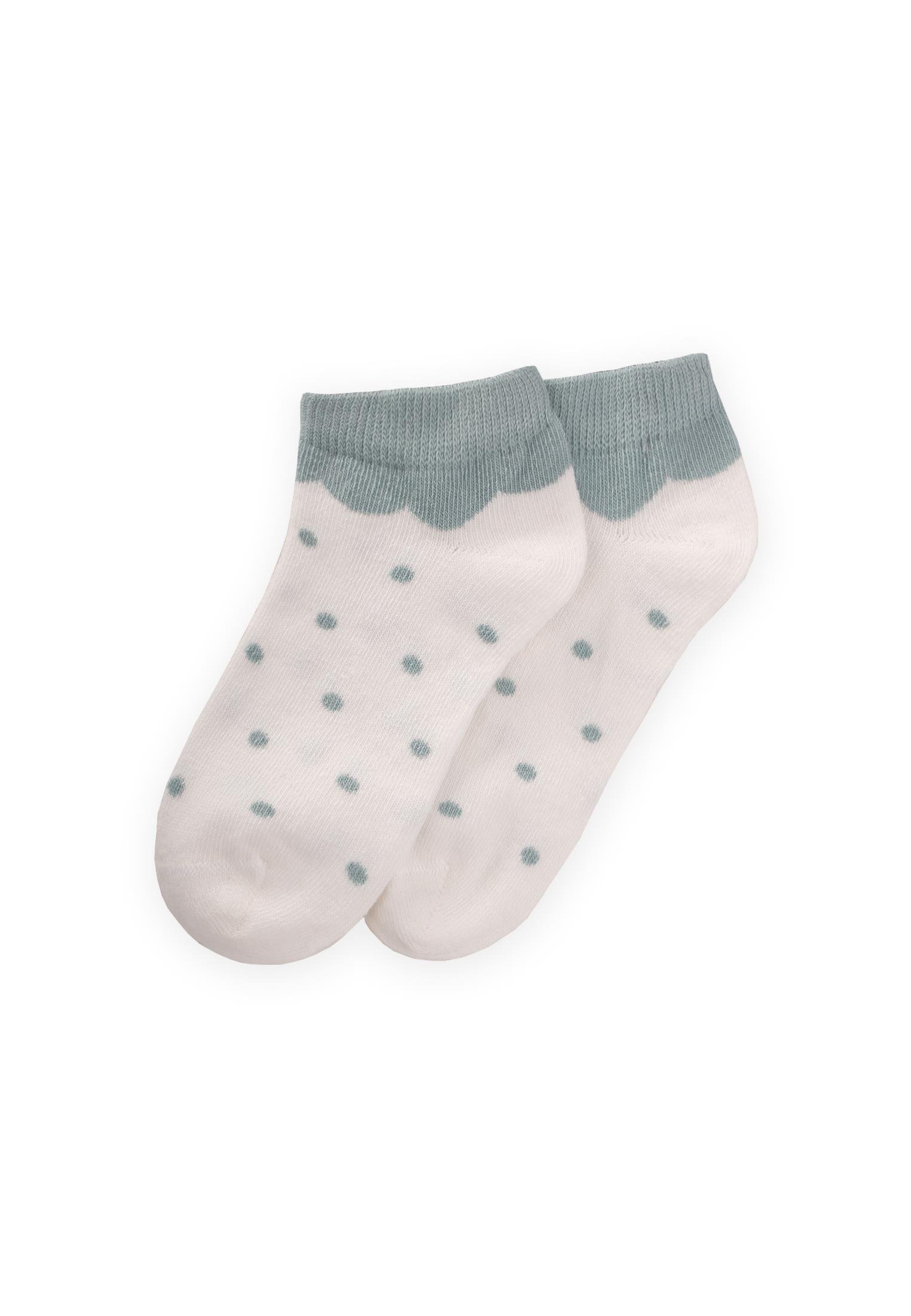 CigitPuantiyeli Çocuk Patik Çorabı 5-12 Yaş MİNT YEŞİLİ