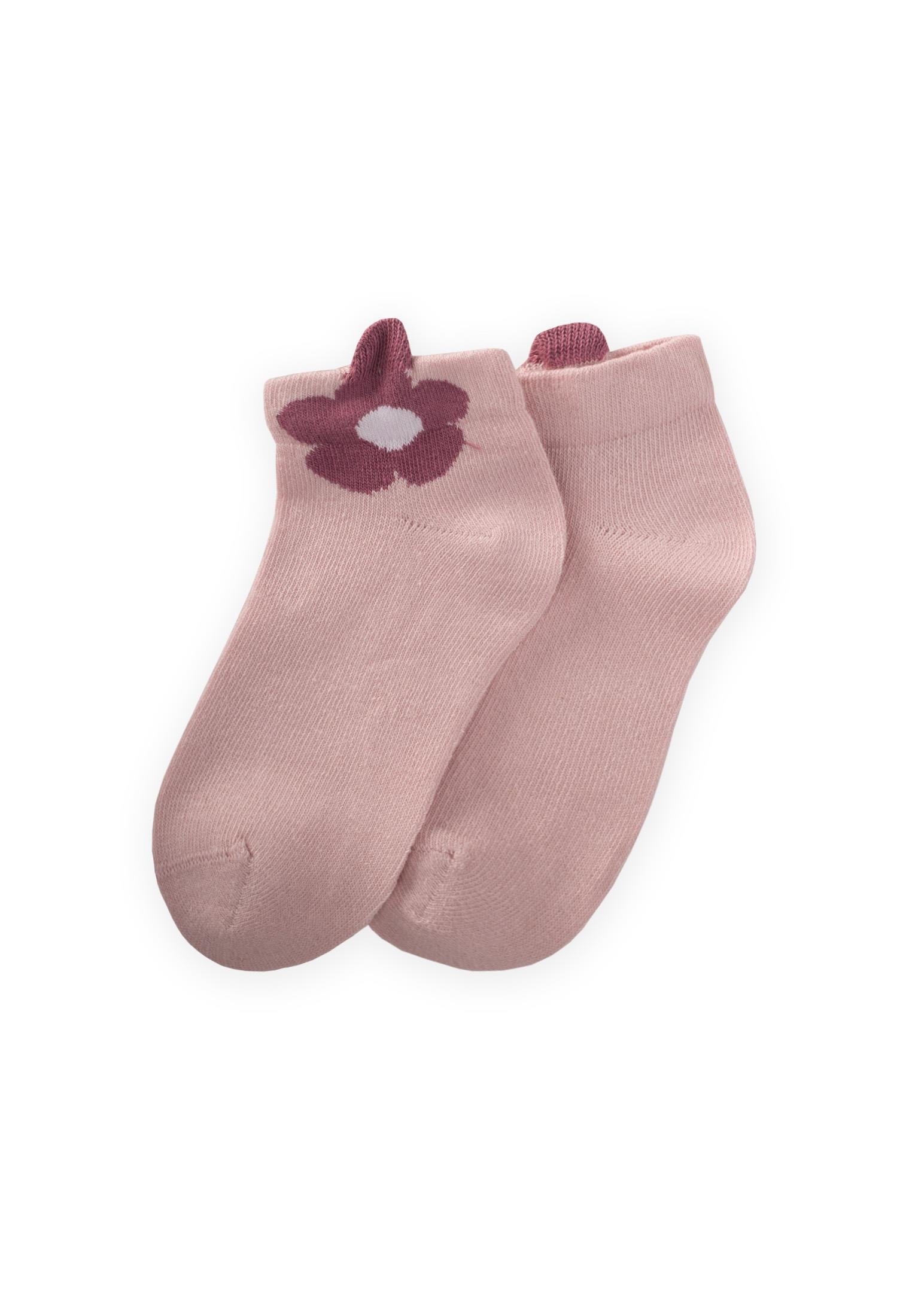 CigitÜç Boyutlu Çocuk Patik Çorabı 5-12 Yaş PUDRA