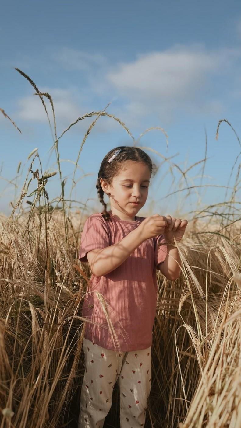 CigitBasic Fitilli T-Shırt 1-5 Yaş BAKIR