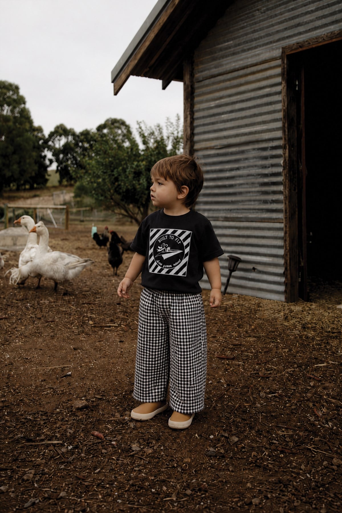 CigitBol Paça Pantolon Takım 1-7 Yaş Siyah