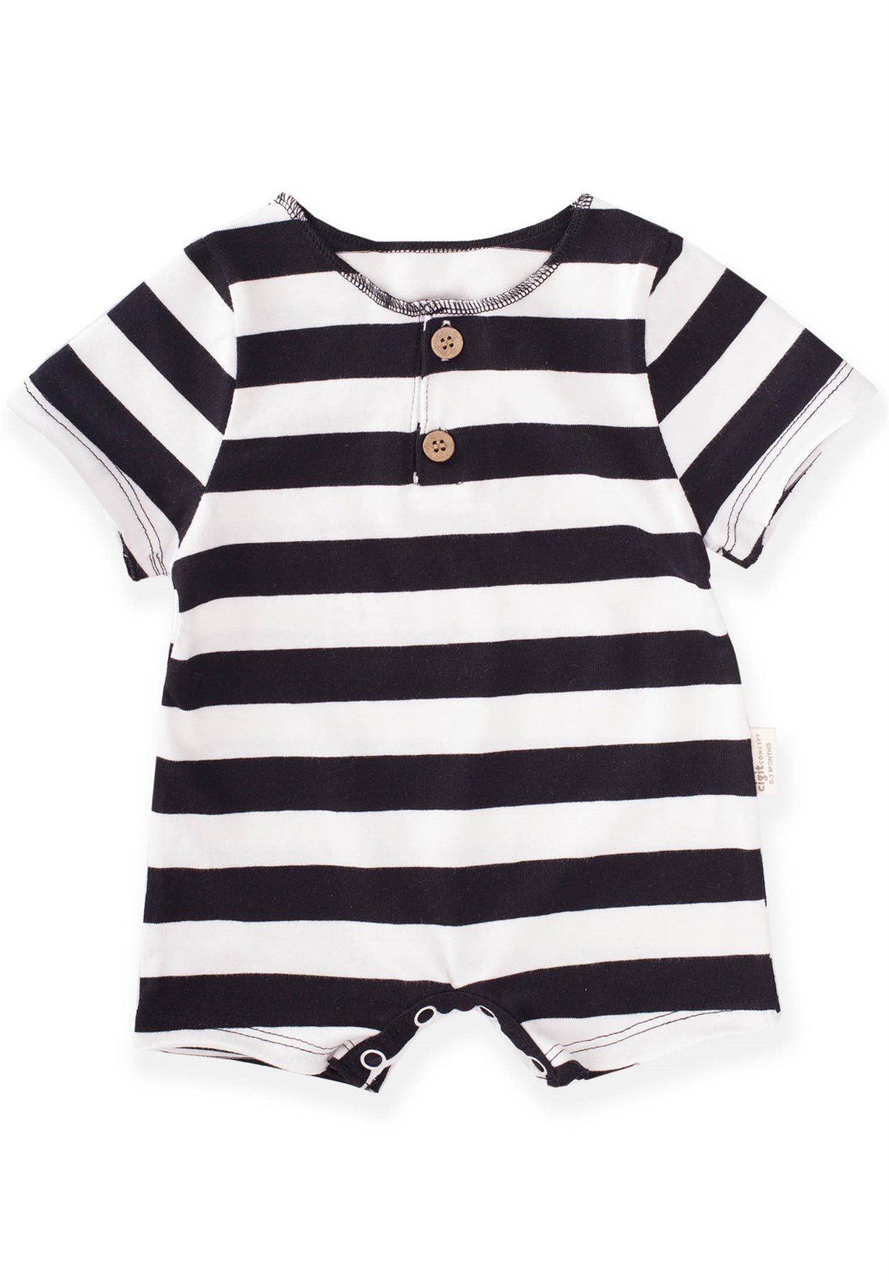 62415 - 5071Çizgili Tulum 0-3 Yaş SİYAH ÇİZGİLİ - CigitCigitÇizgili Tulum 0-3 Yaş SİYAH ÇİZGİLİ