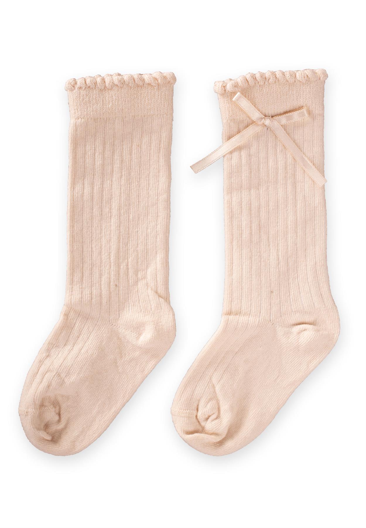CigitÇocuk Diz Altı Kız Çorap 2-9 Yaş Kum