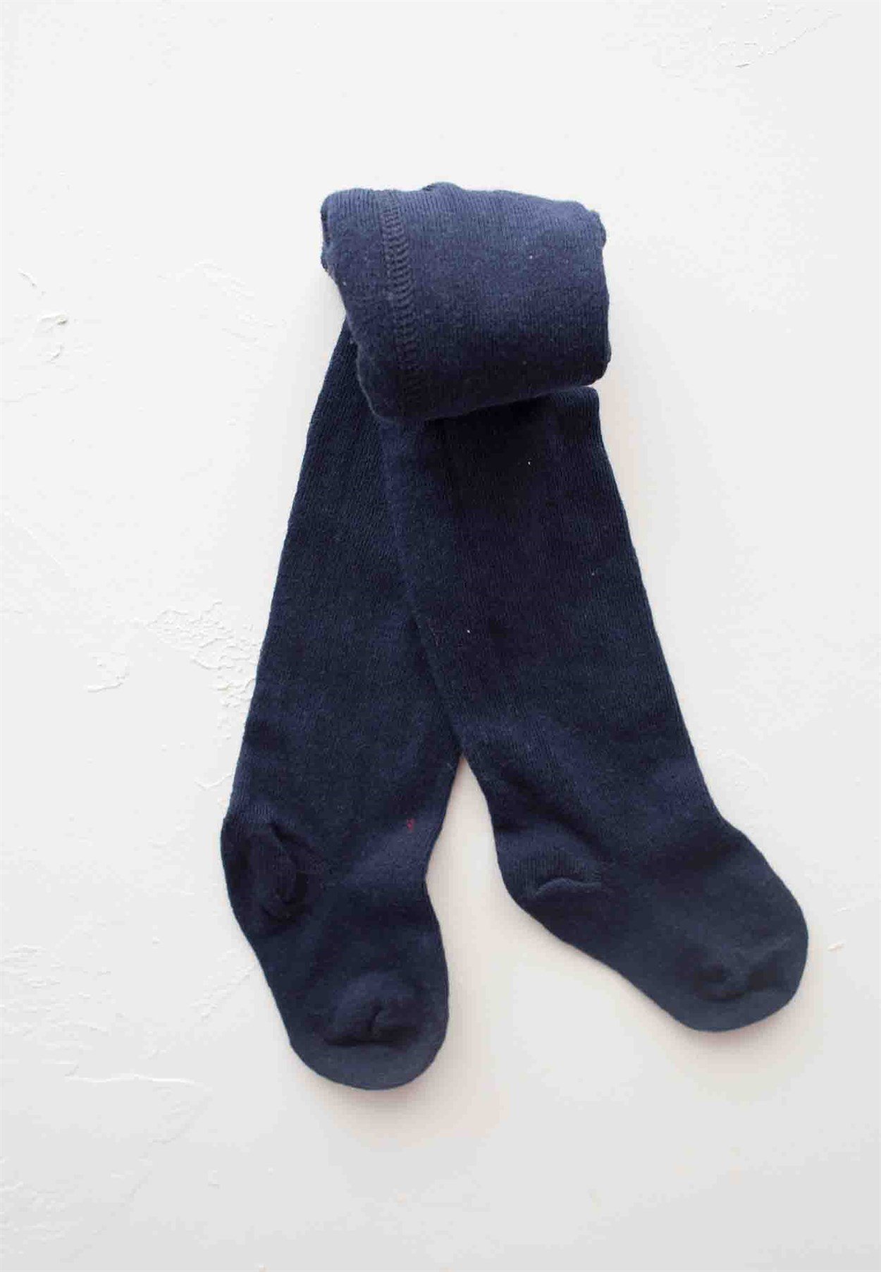 90047 - 5016CigitÇocuk Düz Külotlu Çorap 1-13 Yaş LACİVERT 