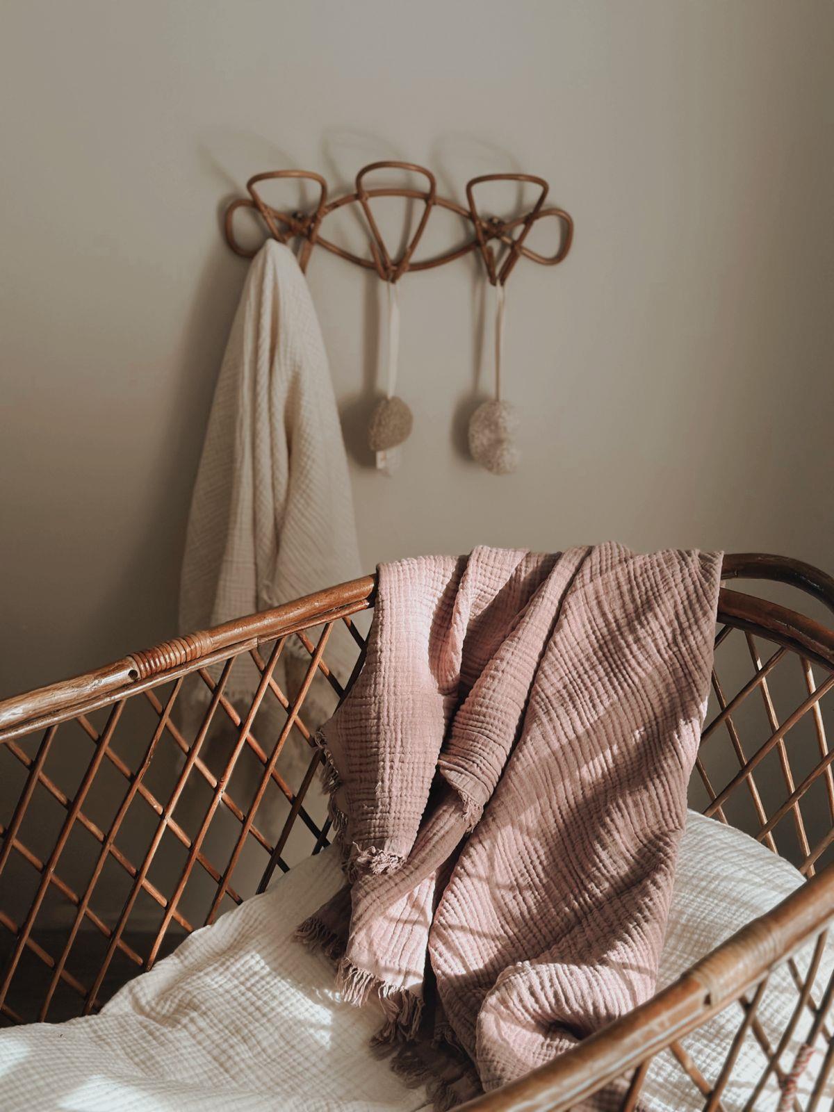 CigitFour Layer Blanket 80X120 Cm POWDER PINK