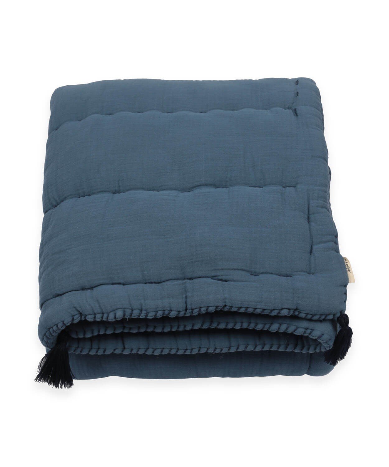 100229-18DOUBLE FACE EL İŞİ OVERLOKLU YORGAN100X120CM İNDİGO MAVİ - cigit.com.trCigitDouble Face El İşi Overloklu Yorgan100X120Cm İndigo Mavi