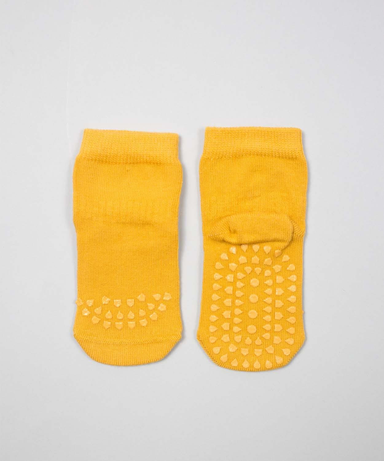 CigitEmekleme Ve Kaymaz Çorap Hardal Sarı