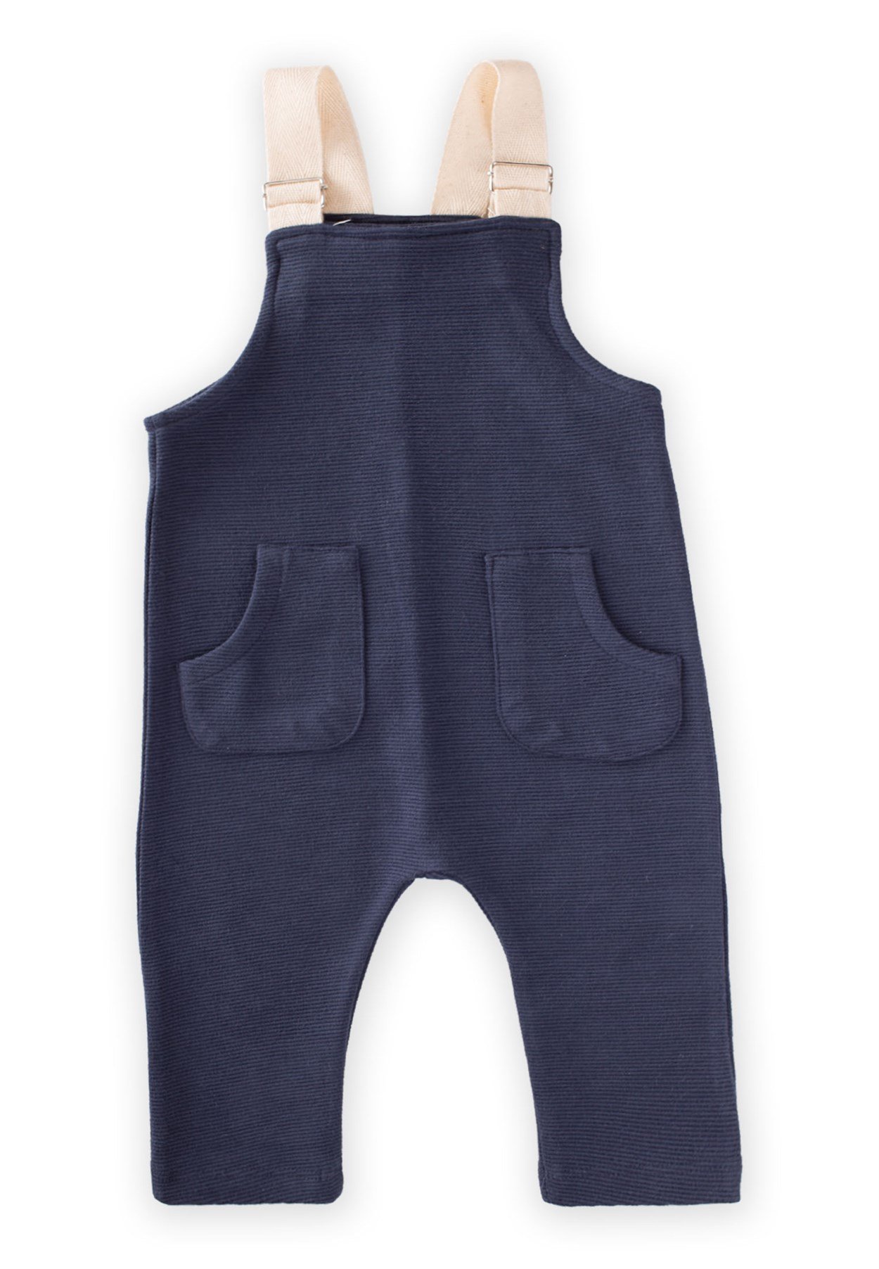 CigitExtrafor Askılı Cepli Ottoman Salopet 1-5 Yaş LACİVERT