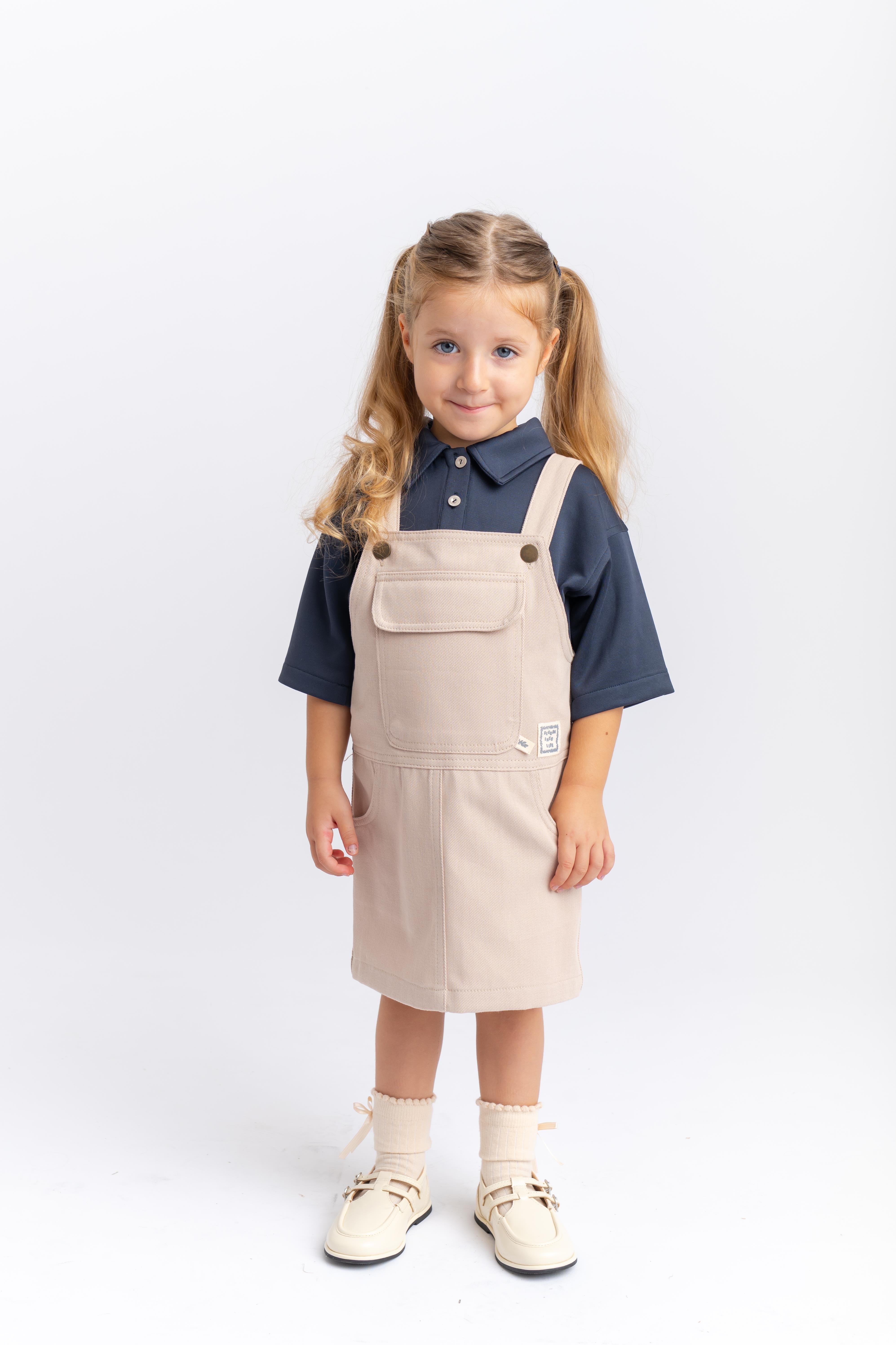 CigitGabardine Gilet 2-7 Years BEIGE