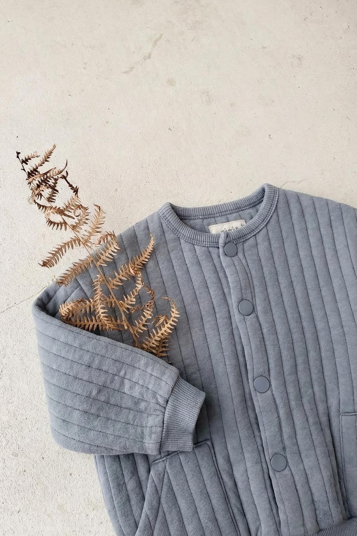 CigitKapitone Ceket 1-10 Yaş MİNT YEŞİLİ