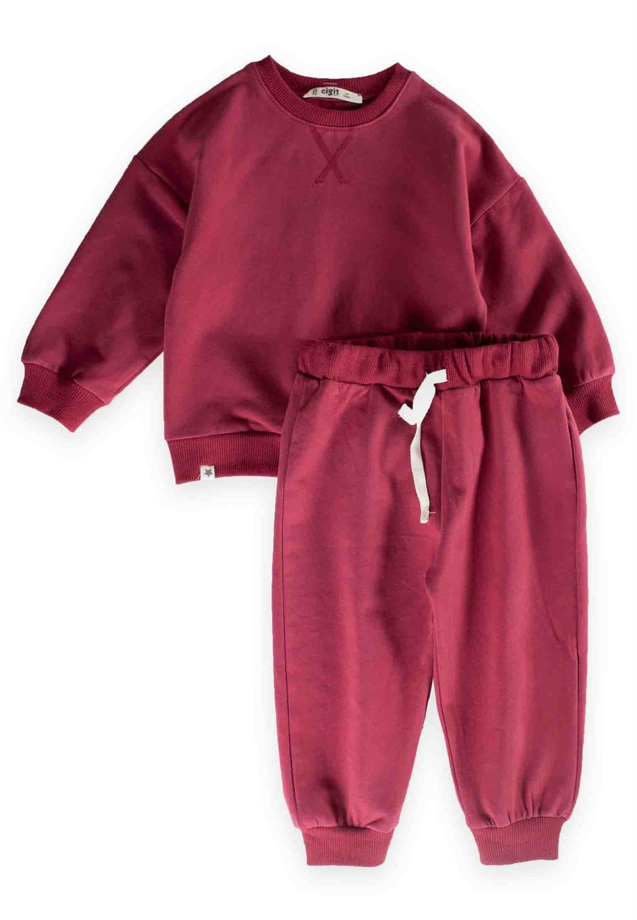 80967 - 5052Karyoka Detaylı Sweat Takım 2-7 Yaş bordo - Fırsat ÜrünüCigitKaryoka Detaylı Sweat Takım 2-7 Yaş bordo
