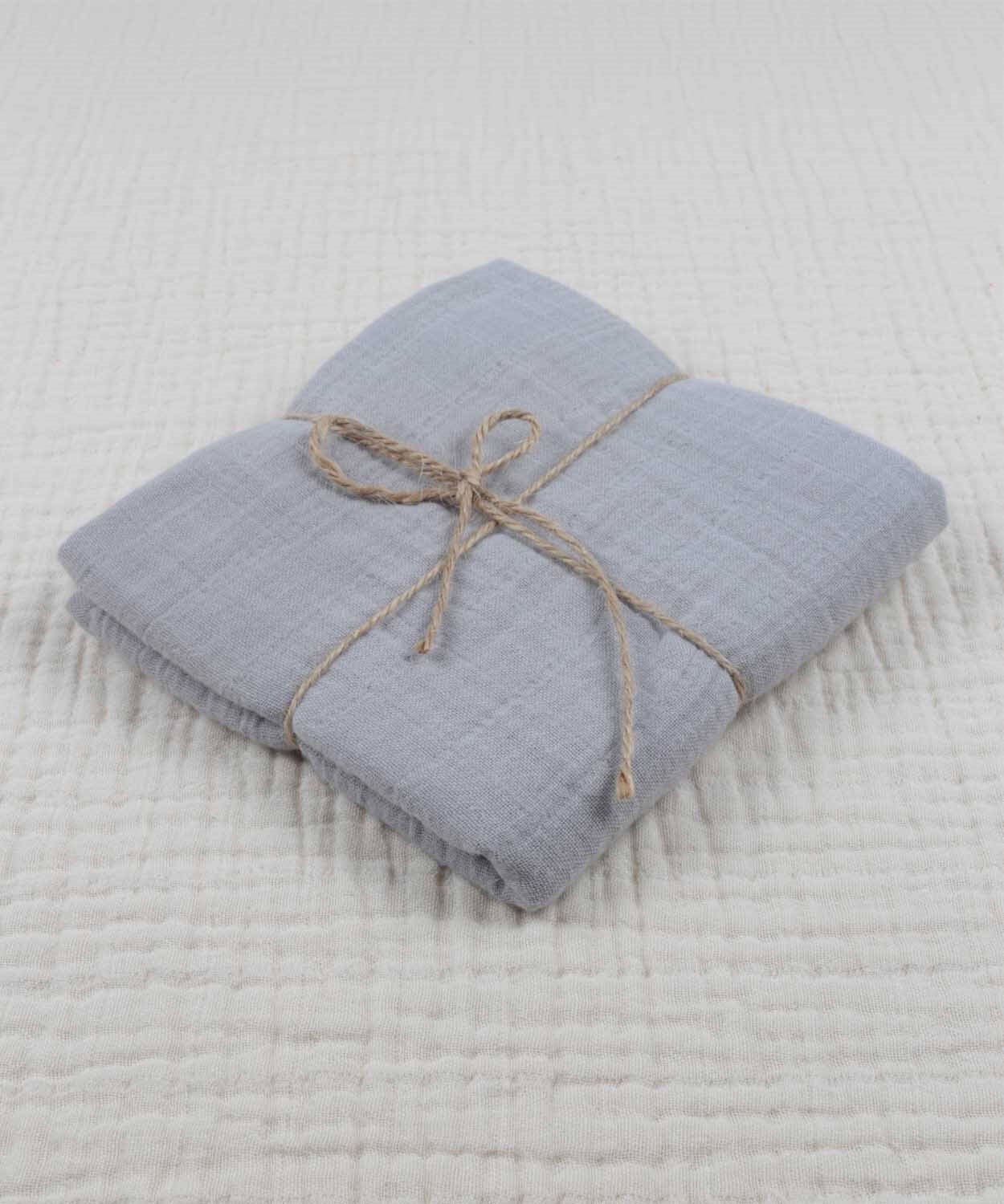 100173-24MUSLIN BEZ 50X50CM GRİ - cigit.com.trCigitMüslin Bez 50X50 cm Gri
