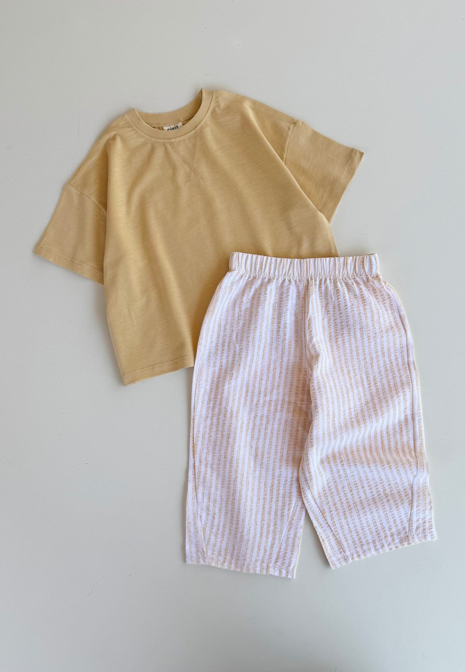 CigitOversize T-Shirt Takım 2-10 Yaş Sundres