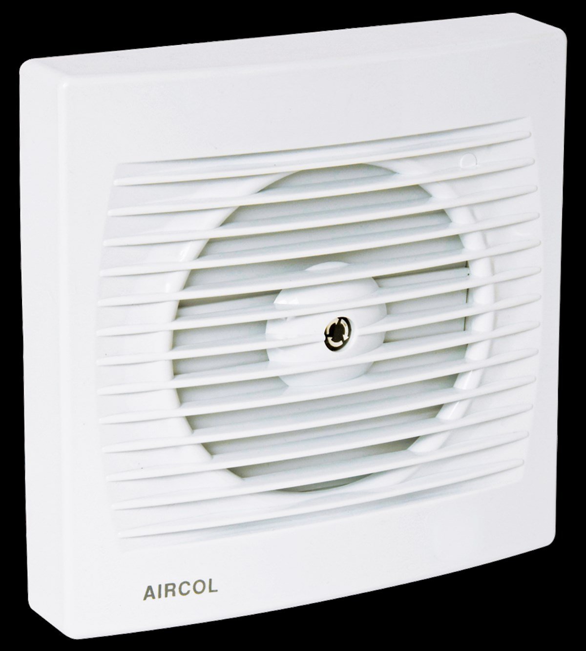 Aircol 150lik Panjurlu Sessiz, Dekoratif, Plastik Banyo Fanı / Aspiratörü 300 m³/h