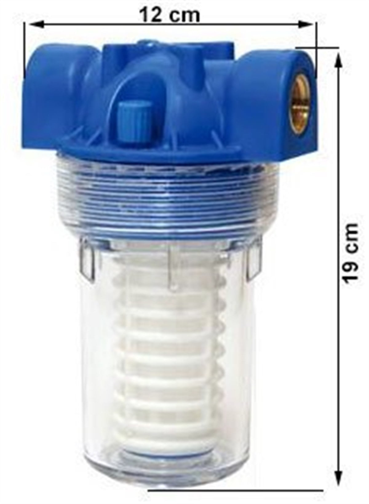 Aquafer 5'' Siliphos Filtre 3/4 inc 50 Micron Yıkanabilir Kireç Önleyici Filtre
